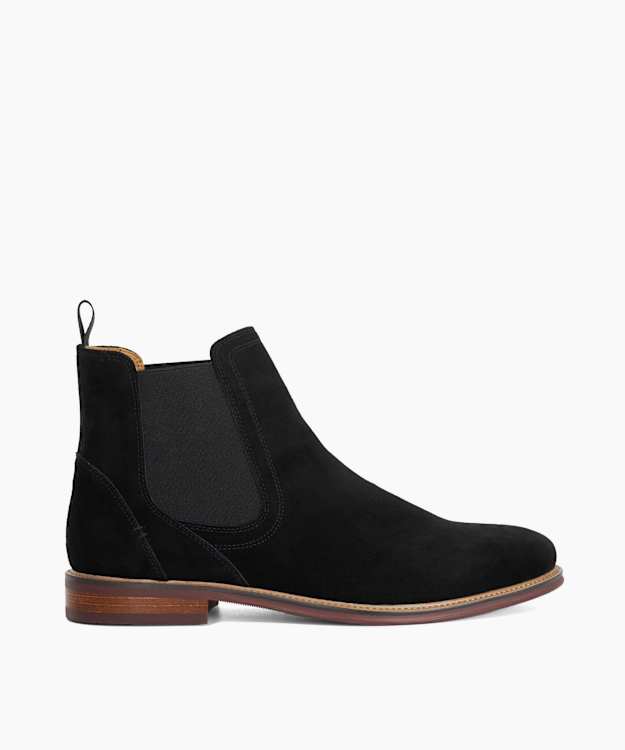 Mckinley Black - Formal Leather Chelsea Boots