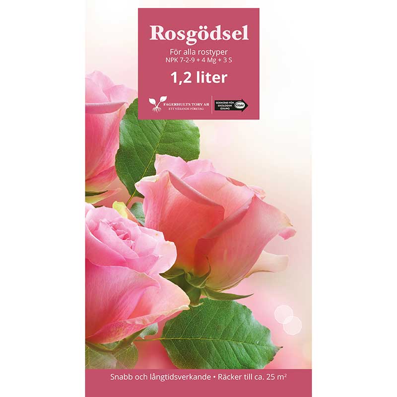 Rosgödsel KRAV 1,2 L, 3-pack