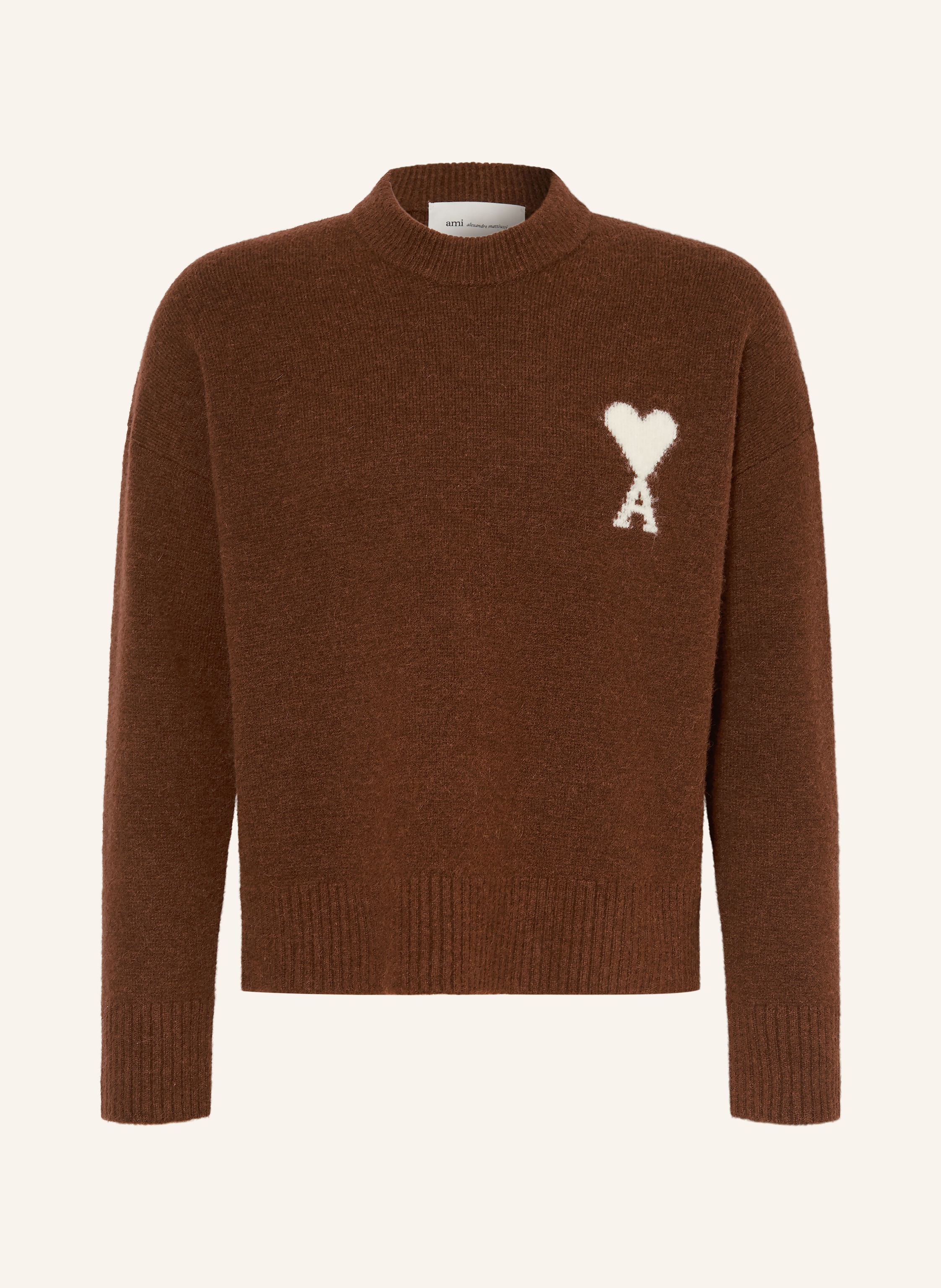 Ami Paris Pullover mit Alpaka
