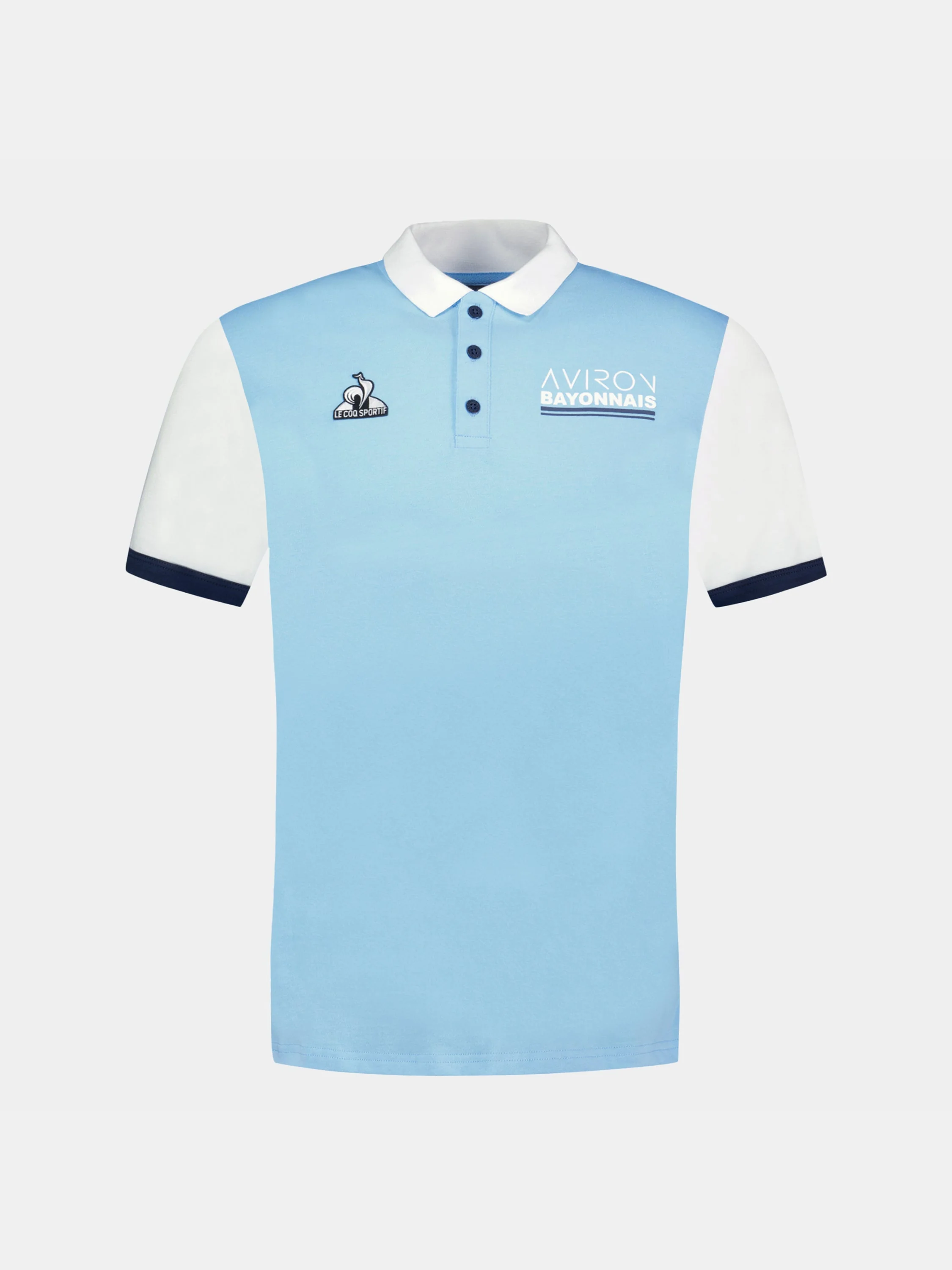 2520806-AB FANWEAR Polo SS N°1 M fly blue | Polo Homme
