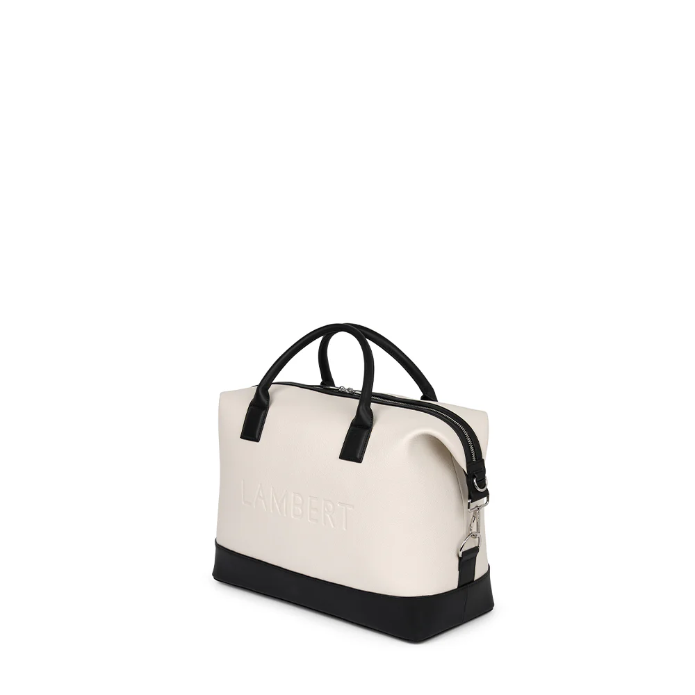 The Mae - Small Oyster Vegan Leather Travel Bag