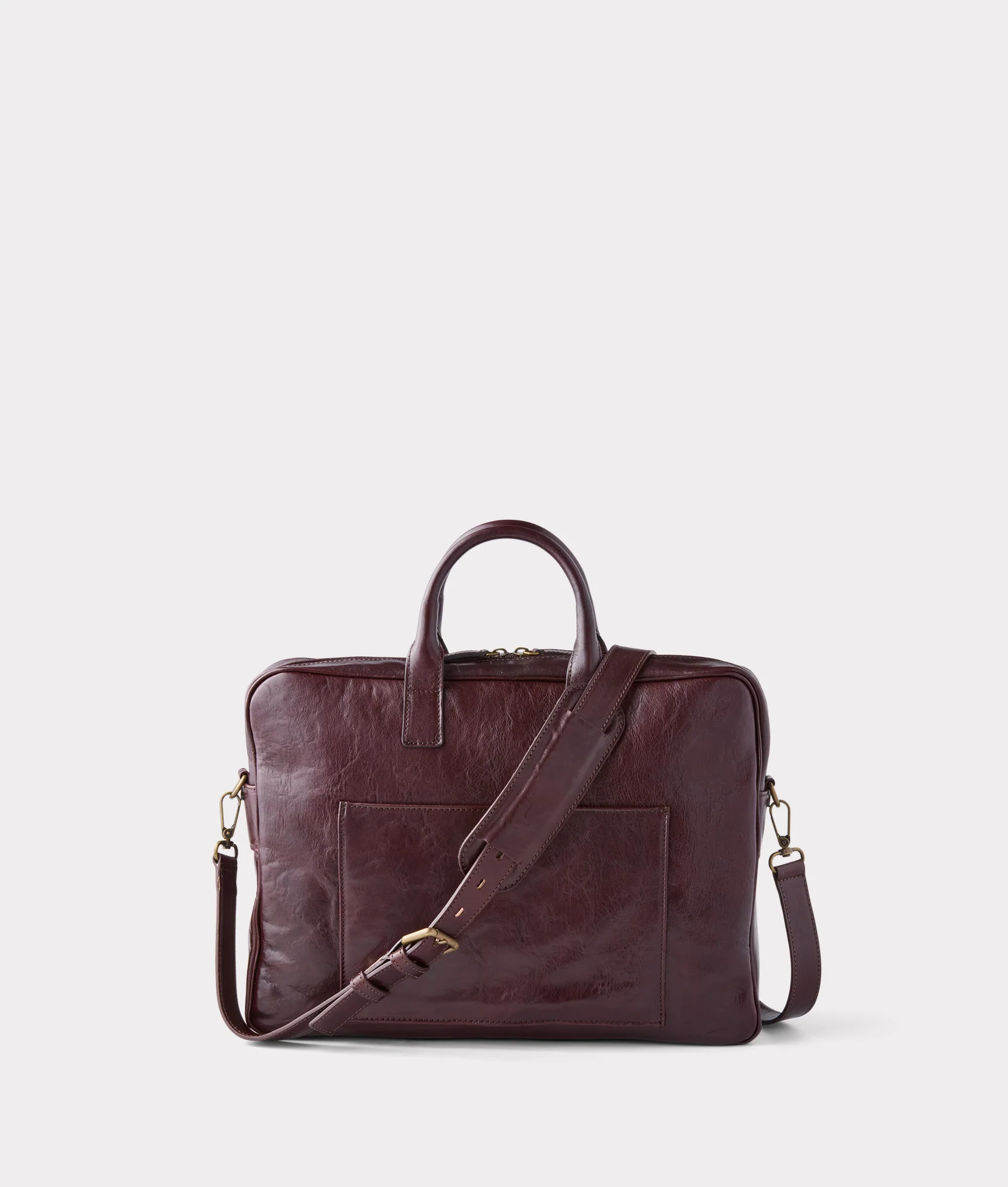 Cosimo Briefcase - Chocolate