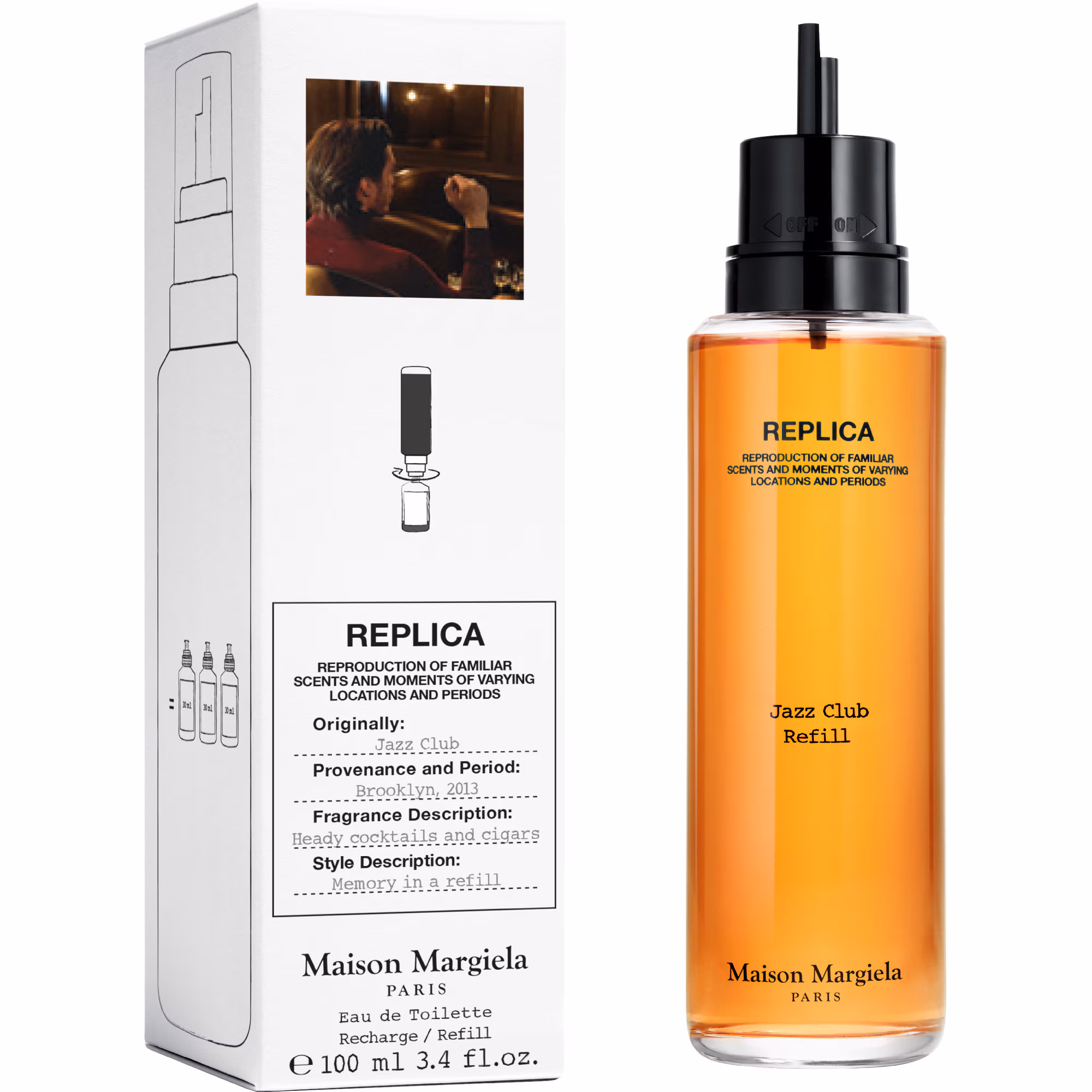 REPLICA JAZZ CLUBEau de toilette - recharge