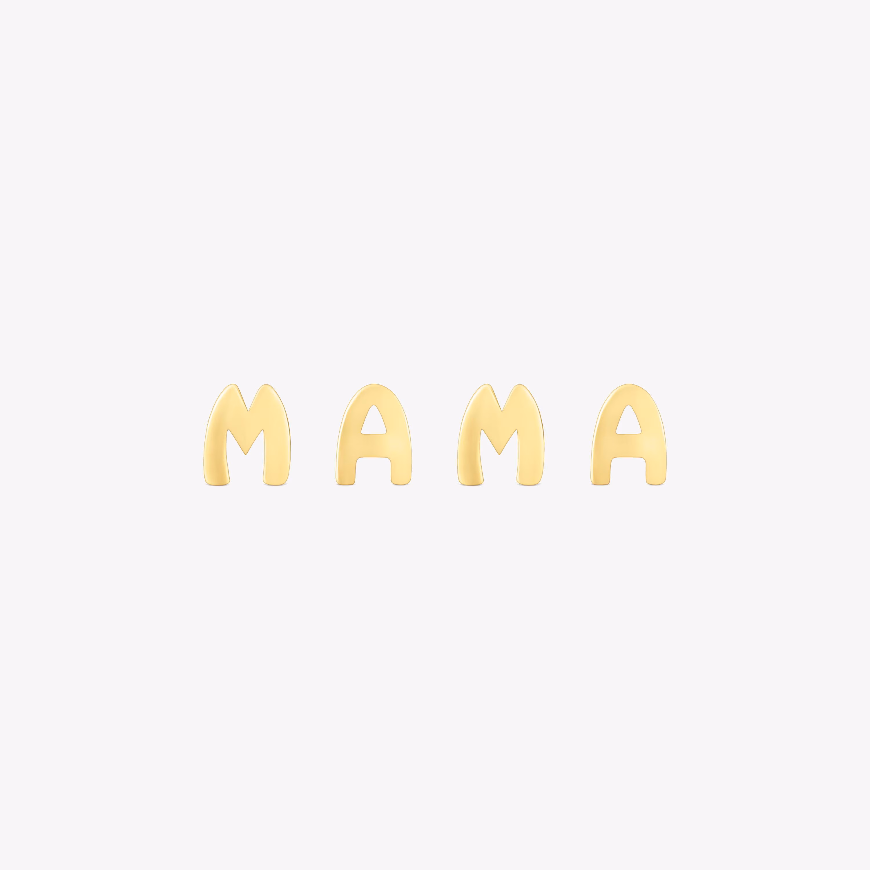 Pack charms TOUS Mama con baño de oro 18 kt sobre plata