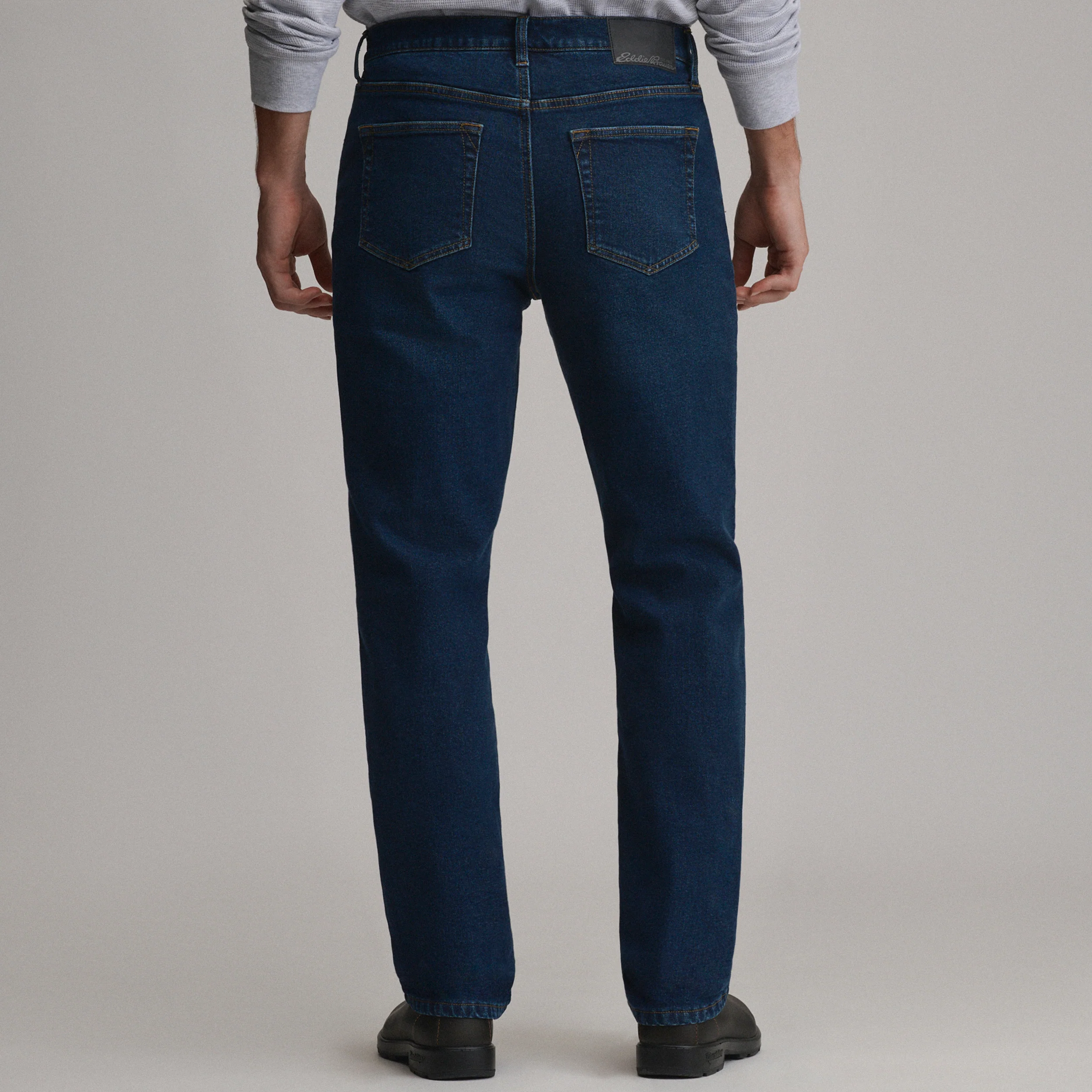 Men's Eddie's Flex Fleece Lined Jean - Straight