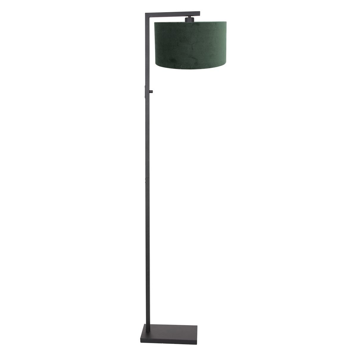 Steinhauer vloerlamp Stang - 1 lichts - 30 x 160  cm - zwart - groen