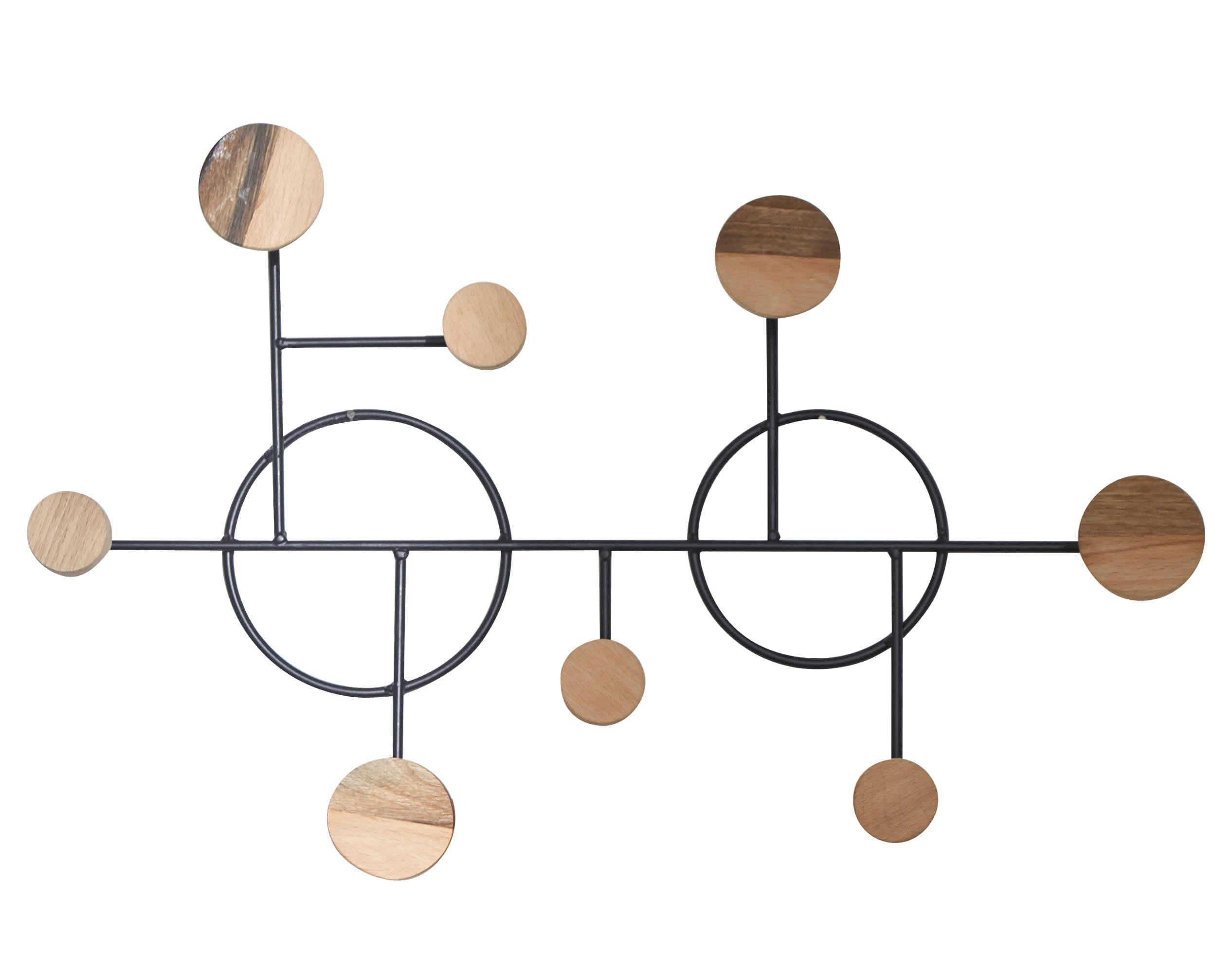 GODFREY - Porte-manteau en métal noir