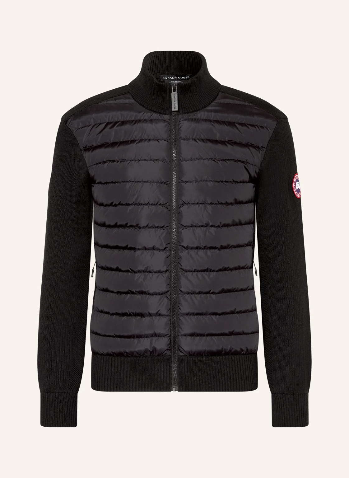 CANADA GOOSE Strickjacke HYBRDIGE im Materialmix