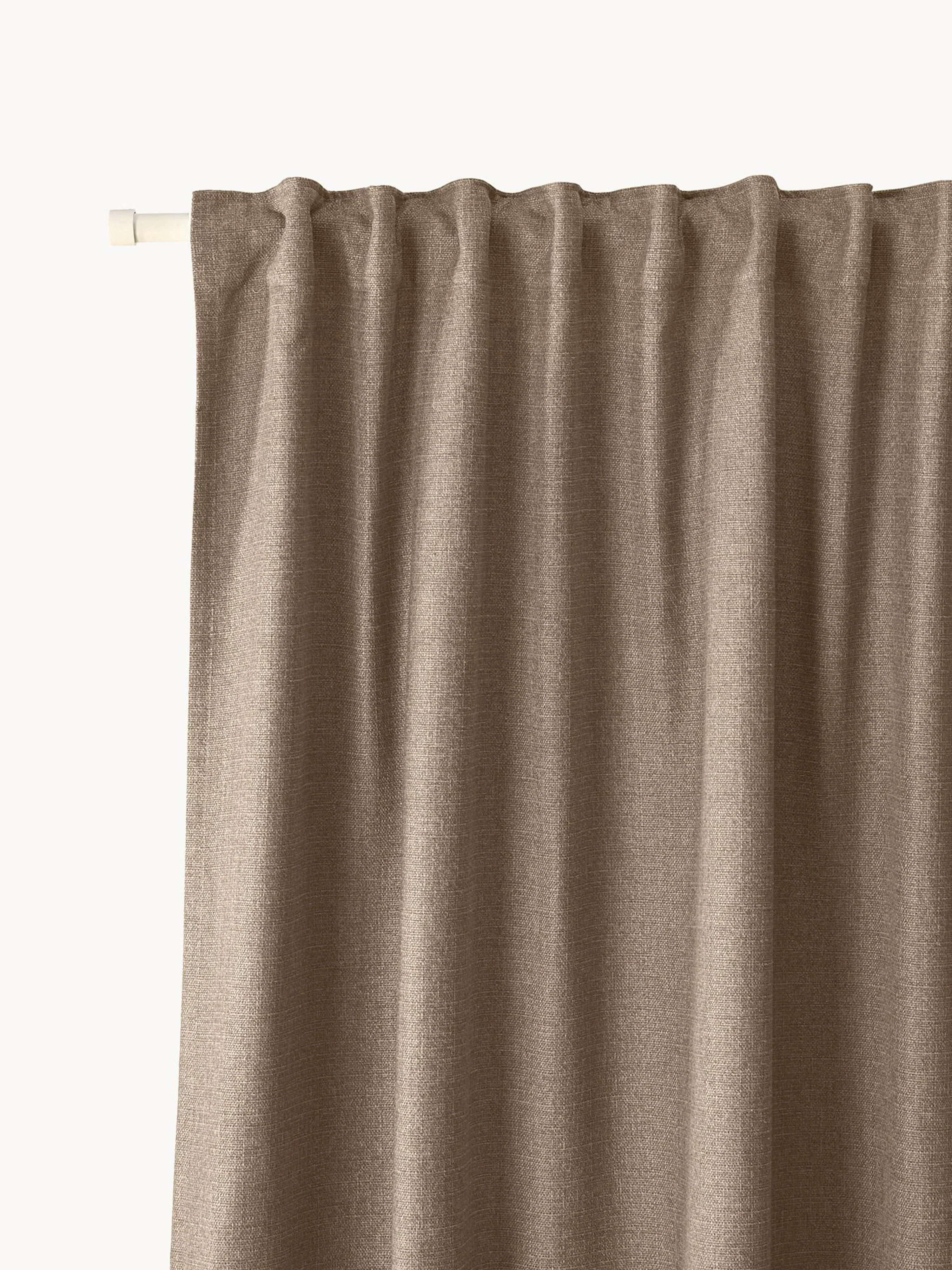 Blickdichter Multiband-Vorhang Jensen, B 280 cm