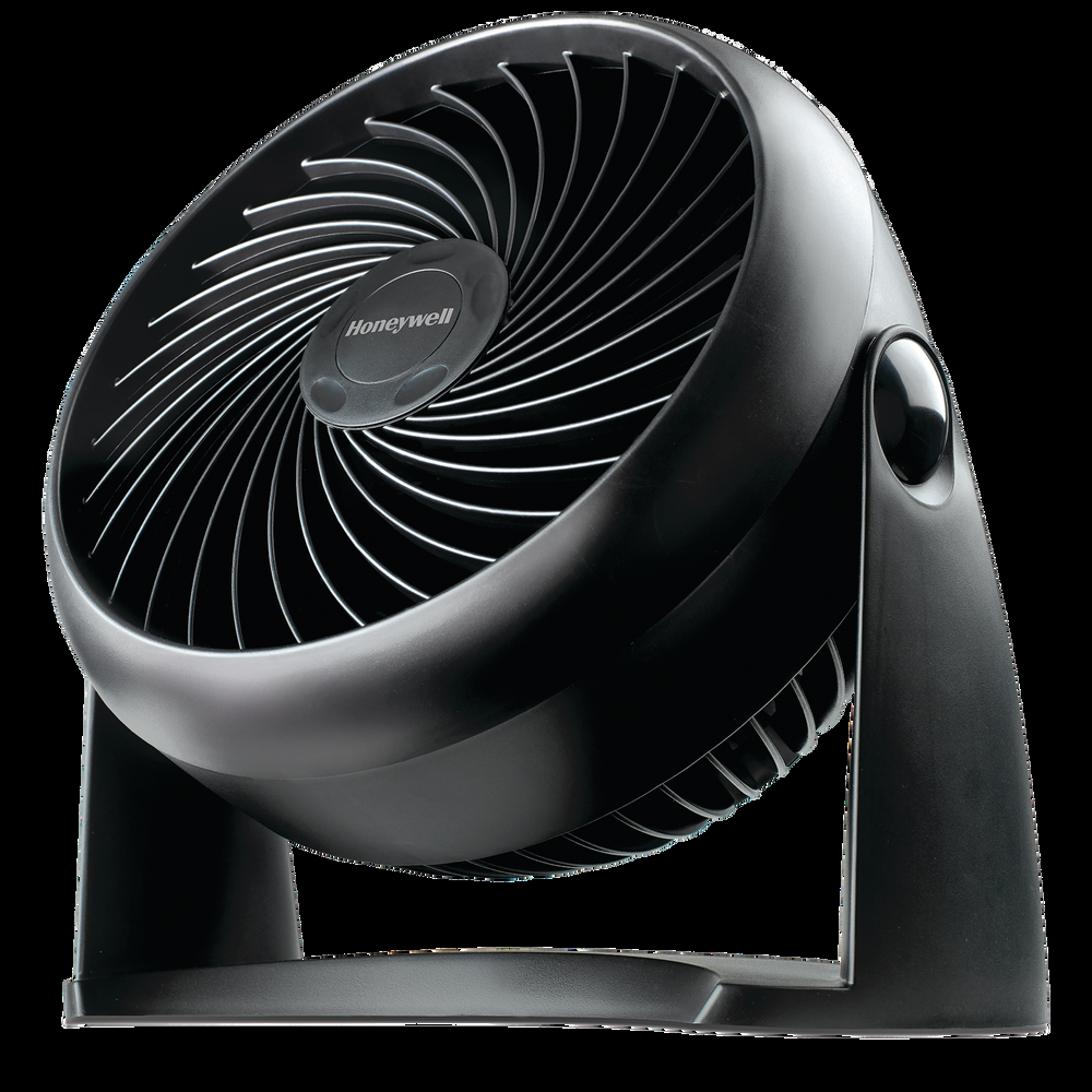Honeywell TurboForce®Tilt-Head Portable Air Circulator Table/Desk Fan, 3-Speed, Black, 7-in