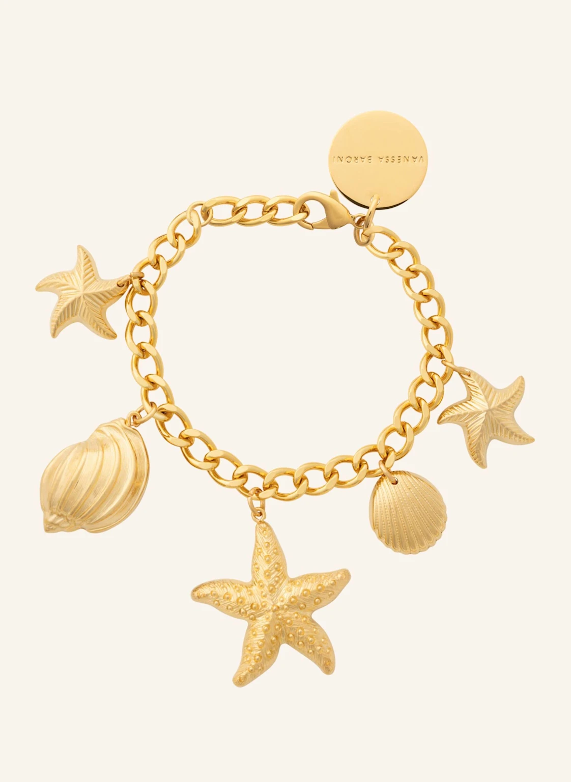 VANESSA BARONI Armbänder OCEAN BREEZE BRACELET GOLD by GLAMBOU