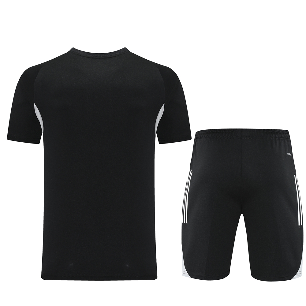Adidas Short Sleeve Training Jersey Set - AD09- Black