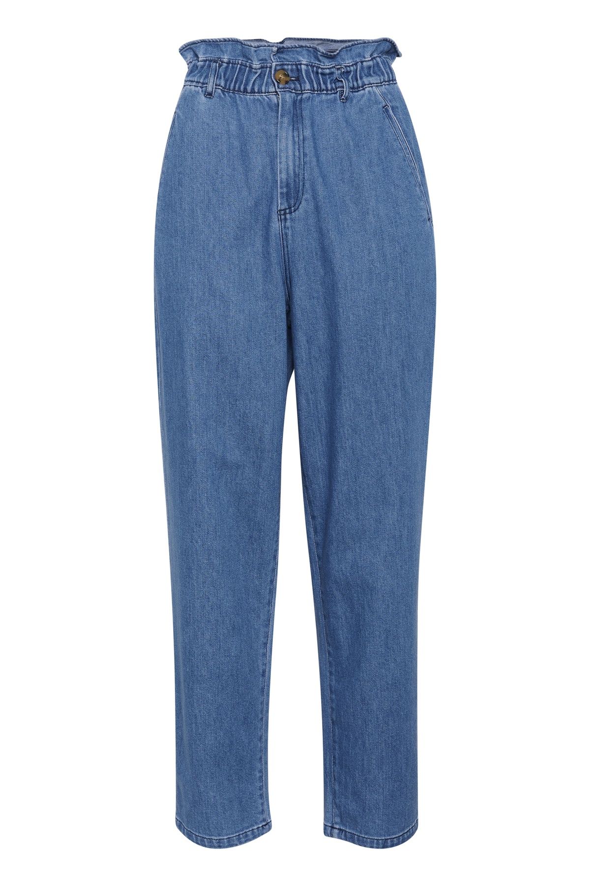 Saint Tropez KayoSZ High Waisted Straight Leg Jeans