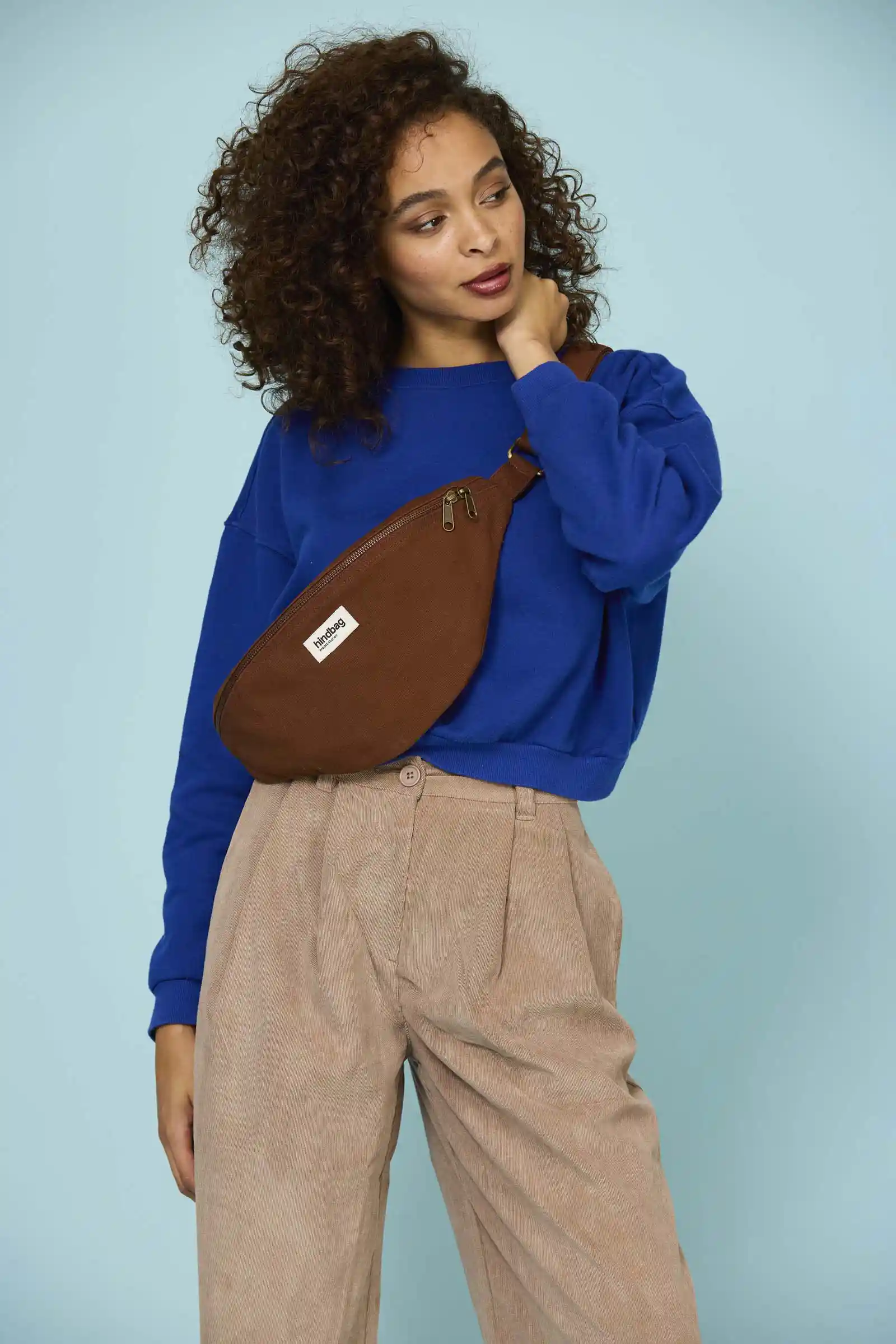 Sac banane L Sasha Chocolat