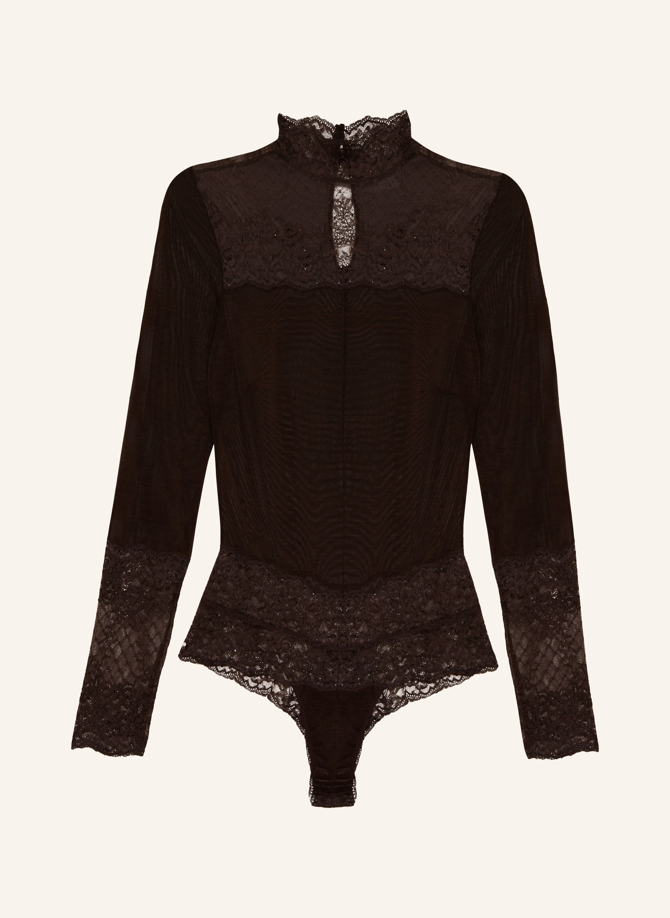 MARIE JO Body MUSEA aus Mesh mit Pailletten