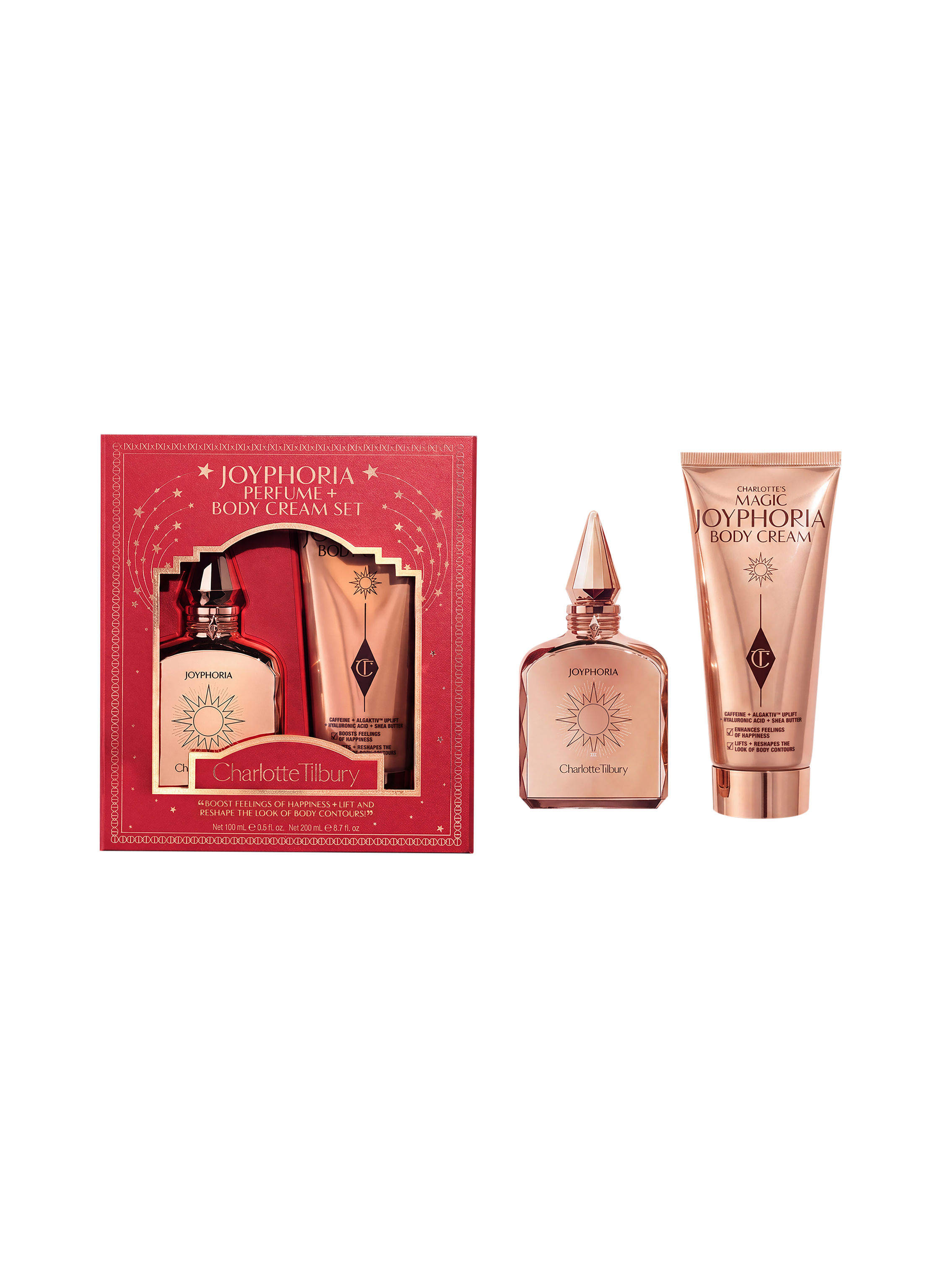 Charlotte Tilbury JOYPHORIA PERFUME   BODY CREAM SET