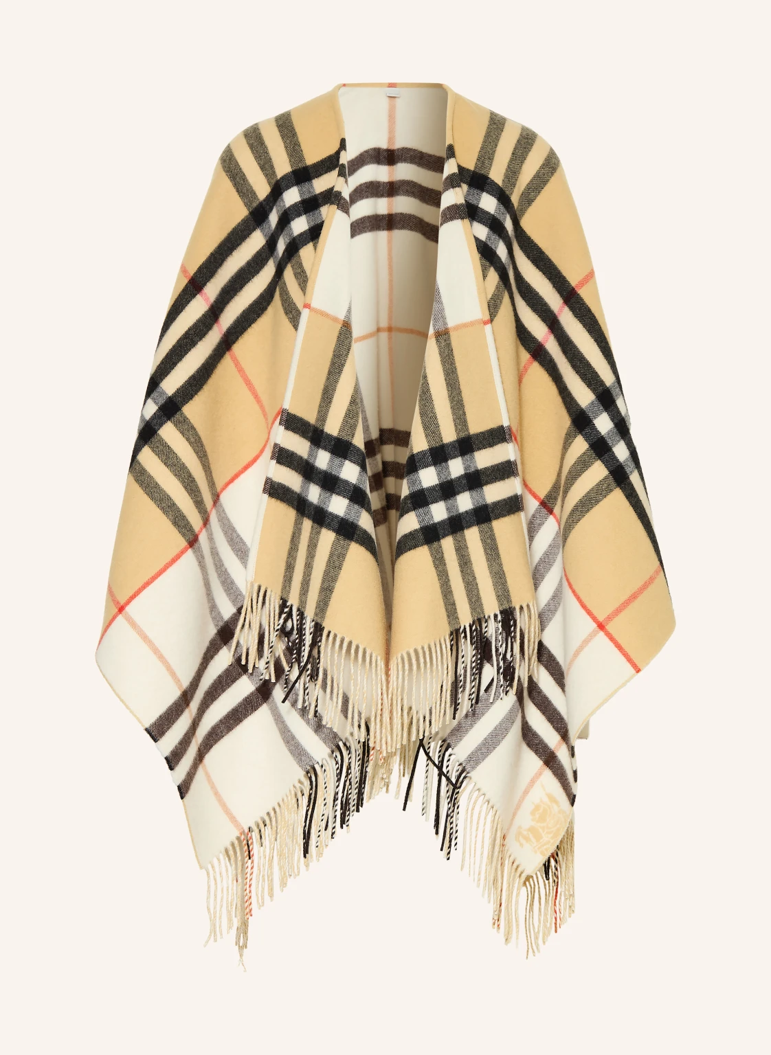 BURBERRY Cape mit Cashmere