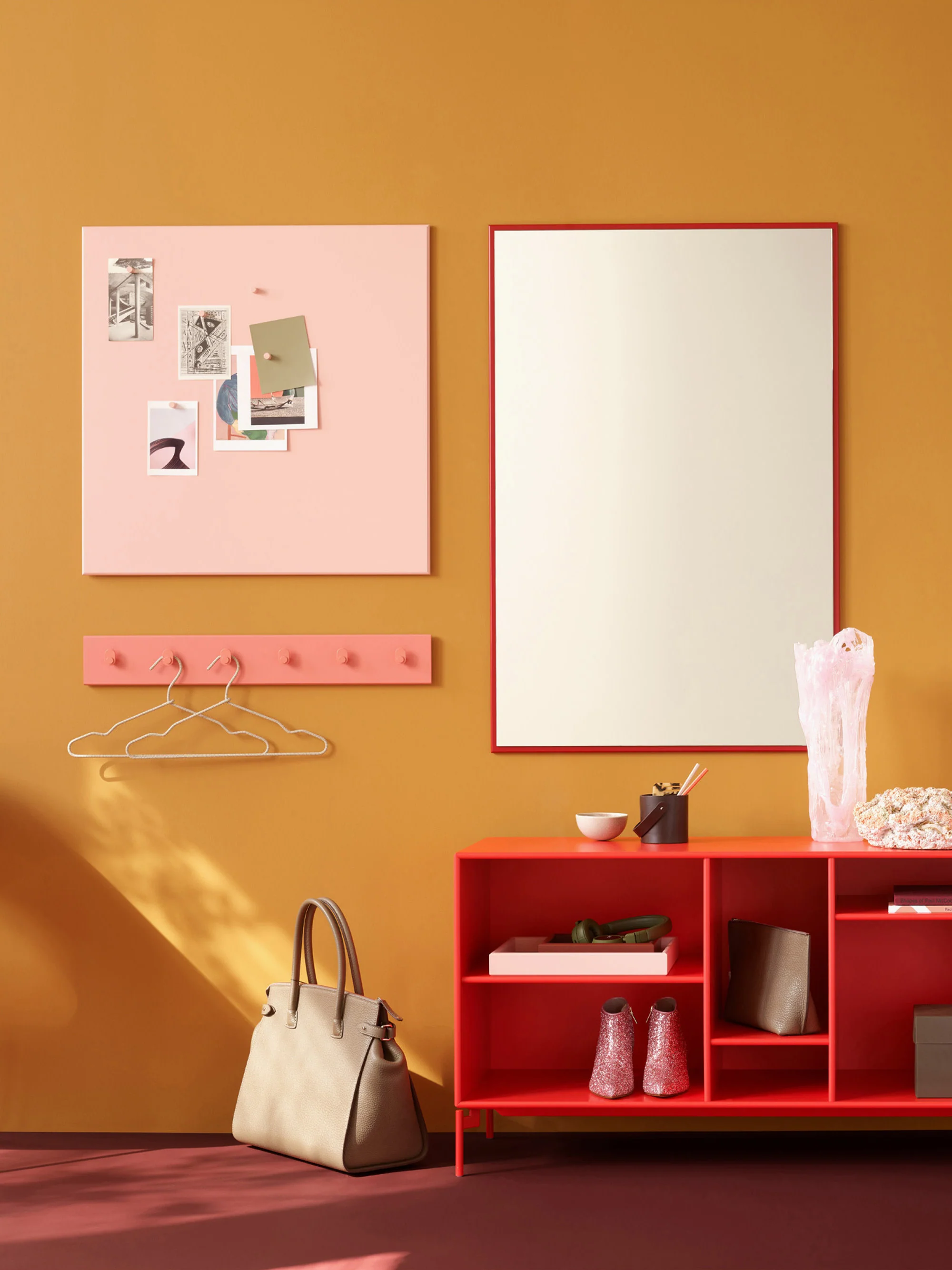 Memoboard Montana mit 5 Magneten