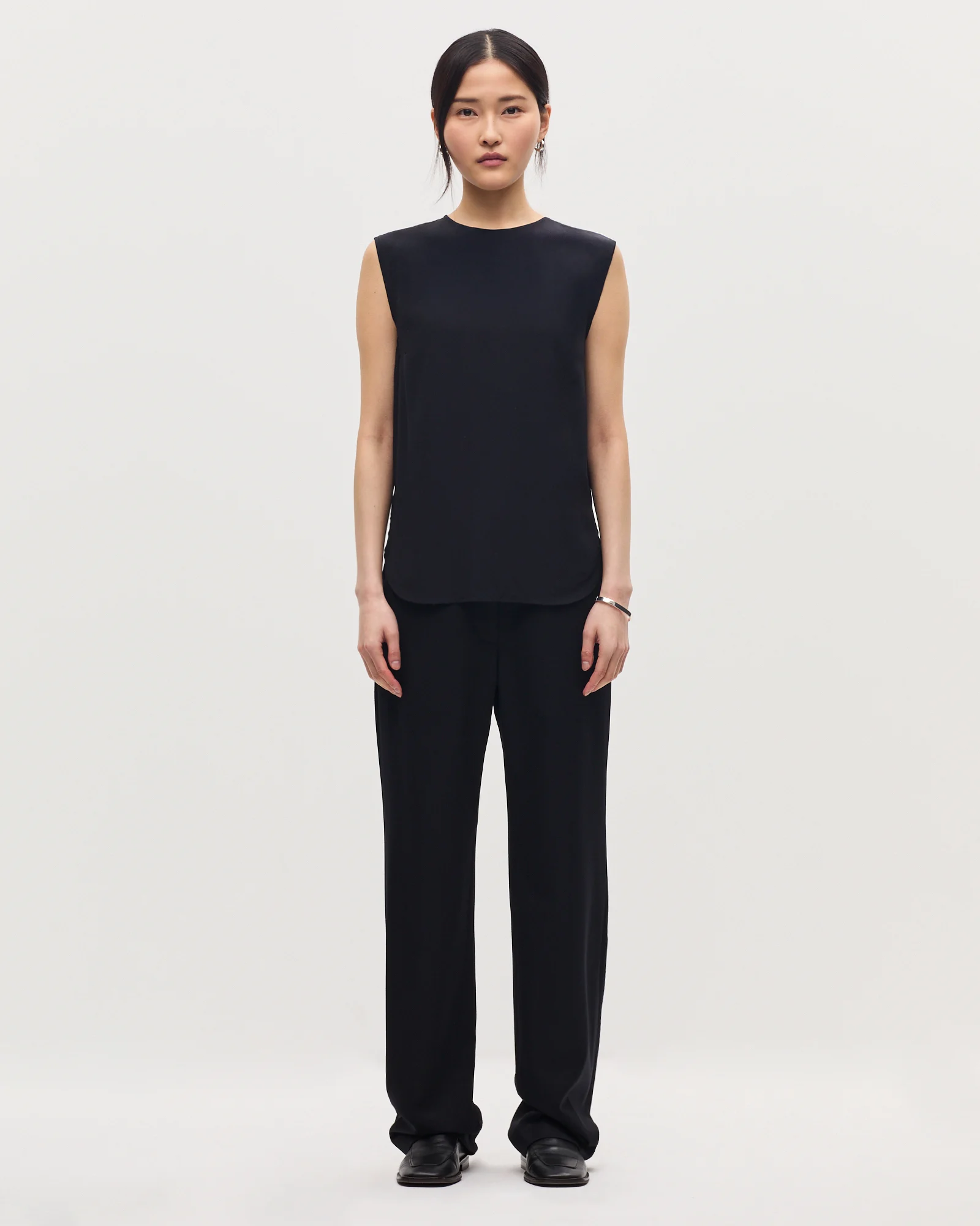 Top sans manches fluide