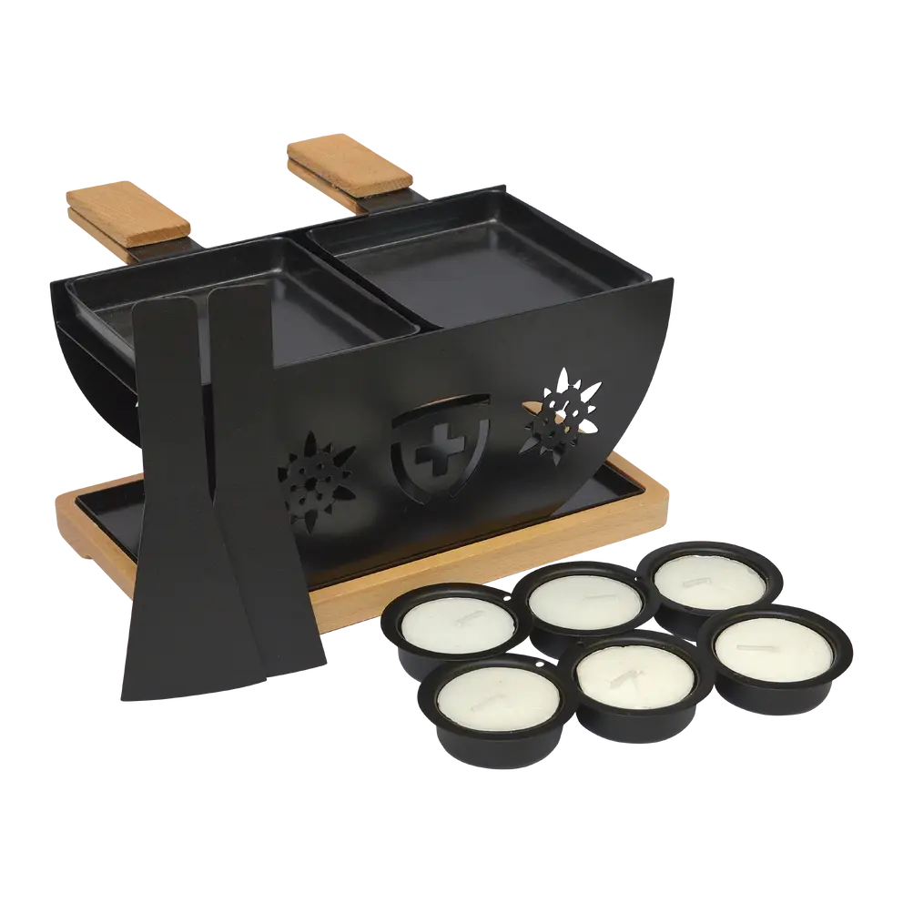 Raclette-Set Flower