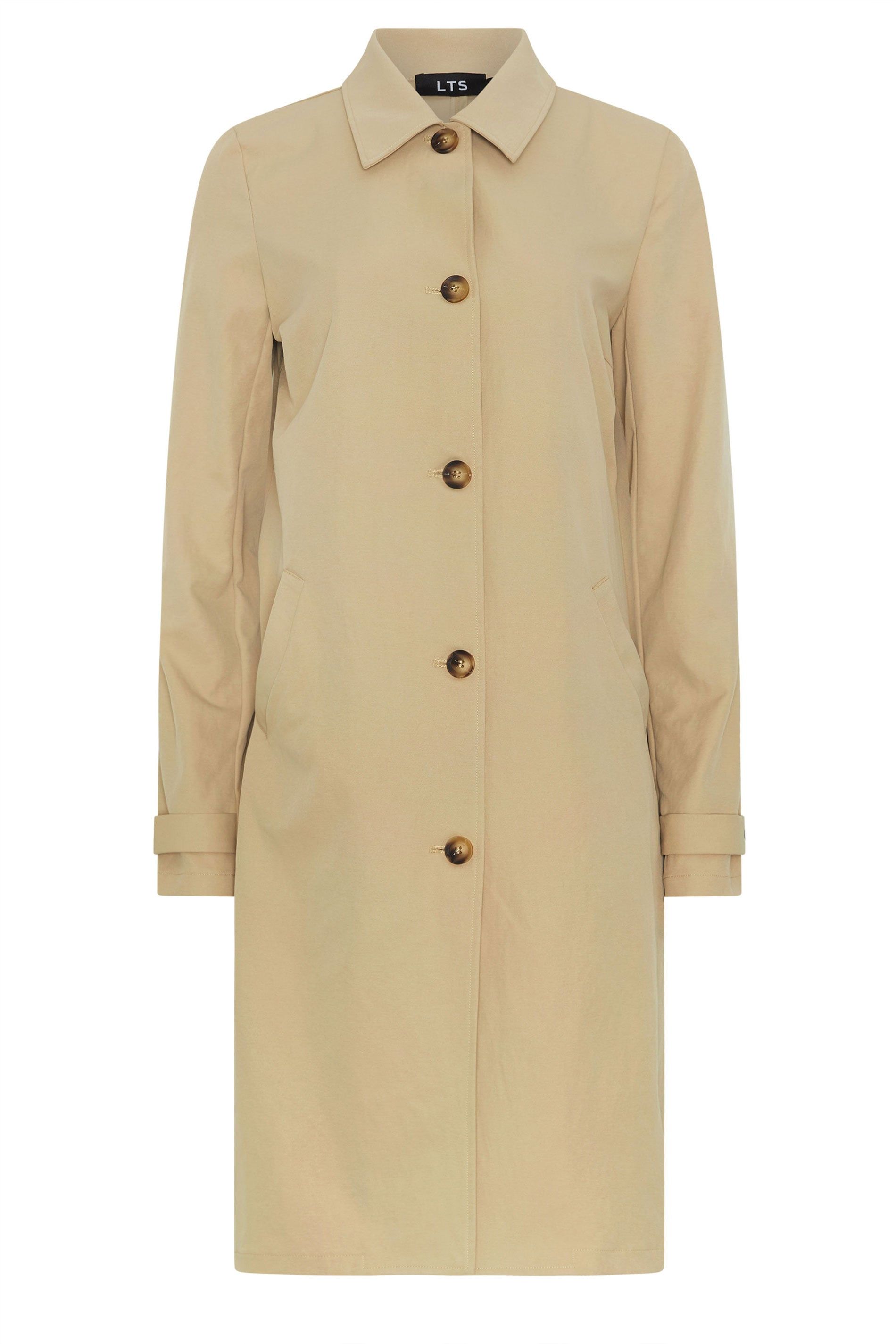 Long Tall Sally Tall Button Car Coat