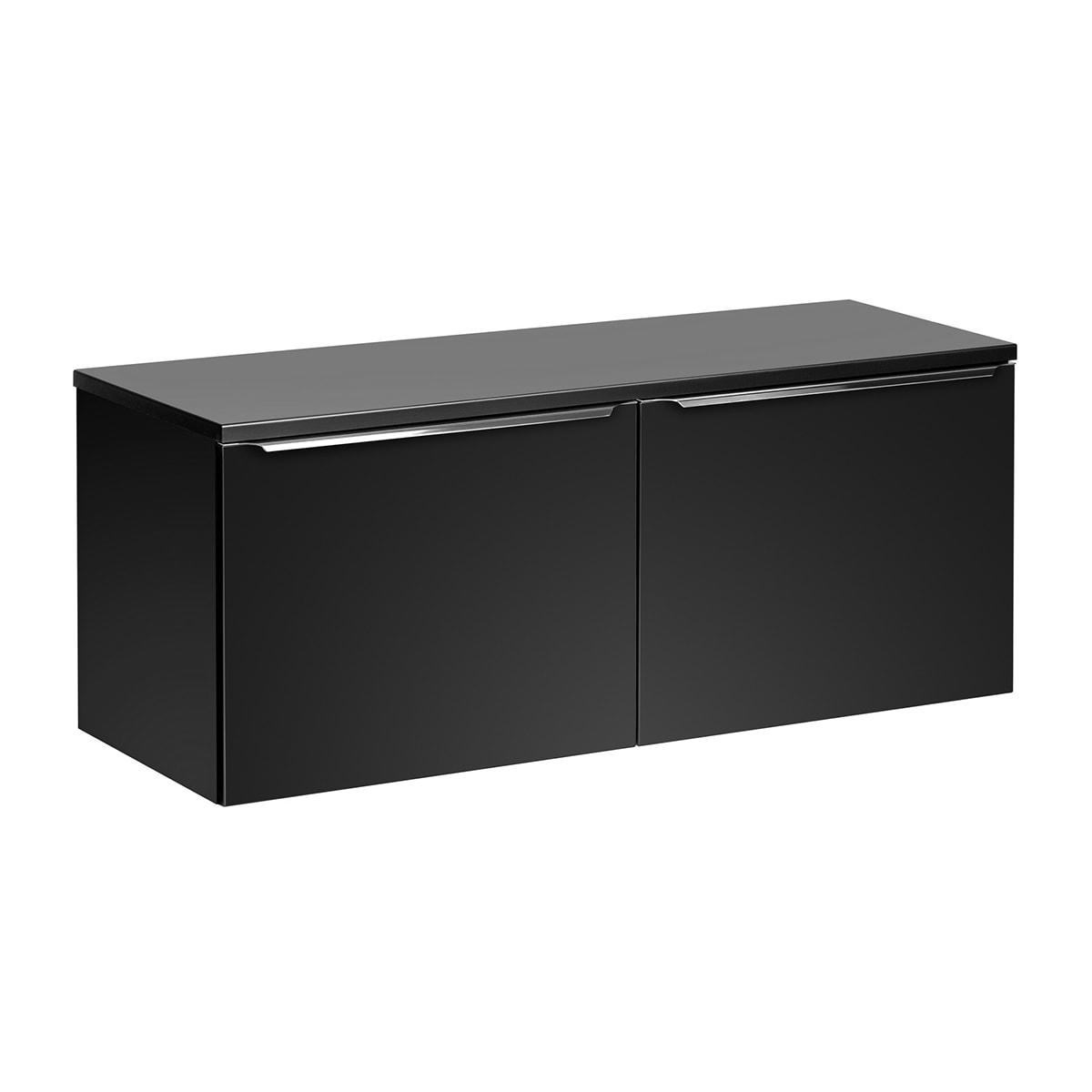 - Meuble sous-vasque 120cm noir