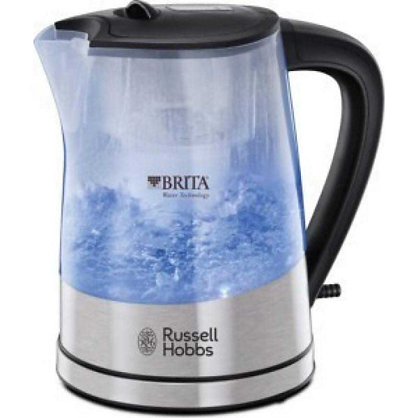 Bouilloire Russell Hobbs 22850-70 2200 W 1 L Noir Gris Acier inoxydable