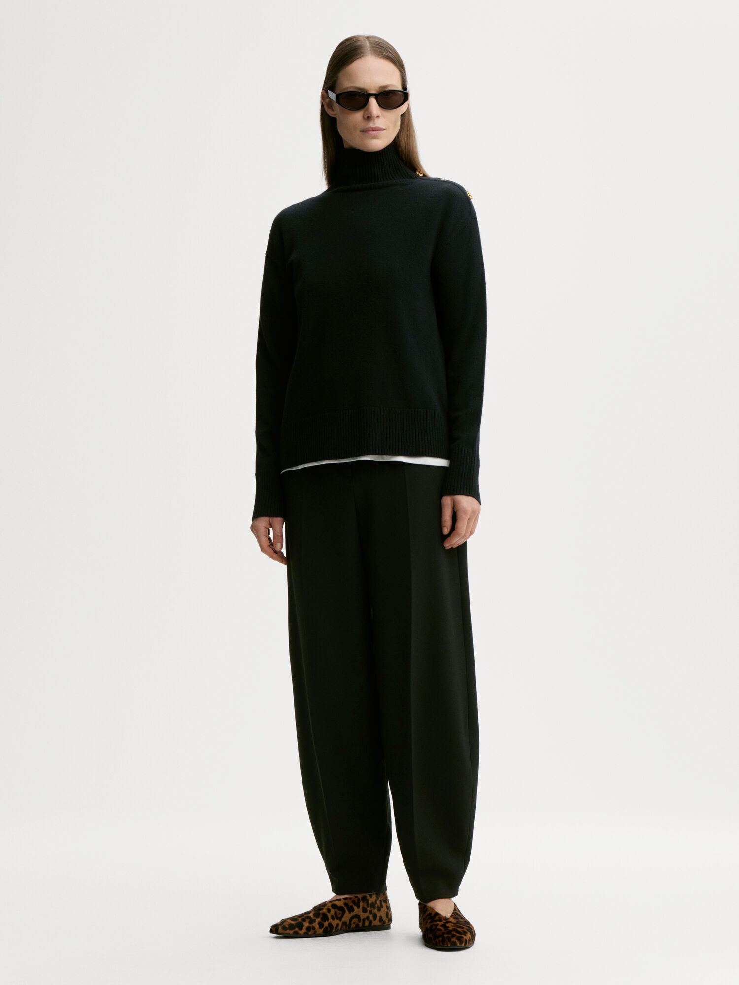 Vanille sweater i uld