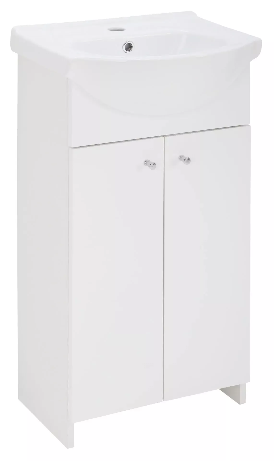 Astor Szafka Z Umywalką 45 cm Pik Biały Połysk