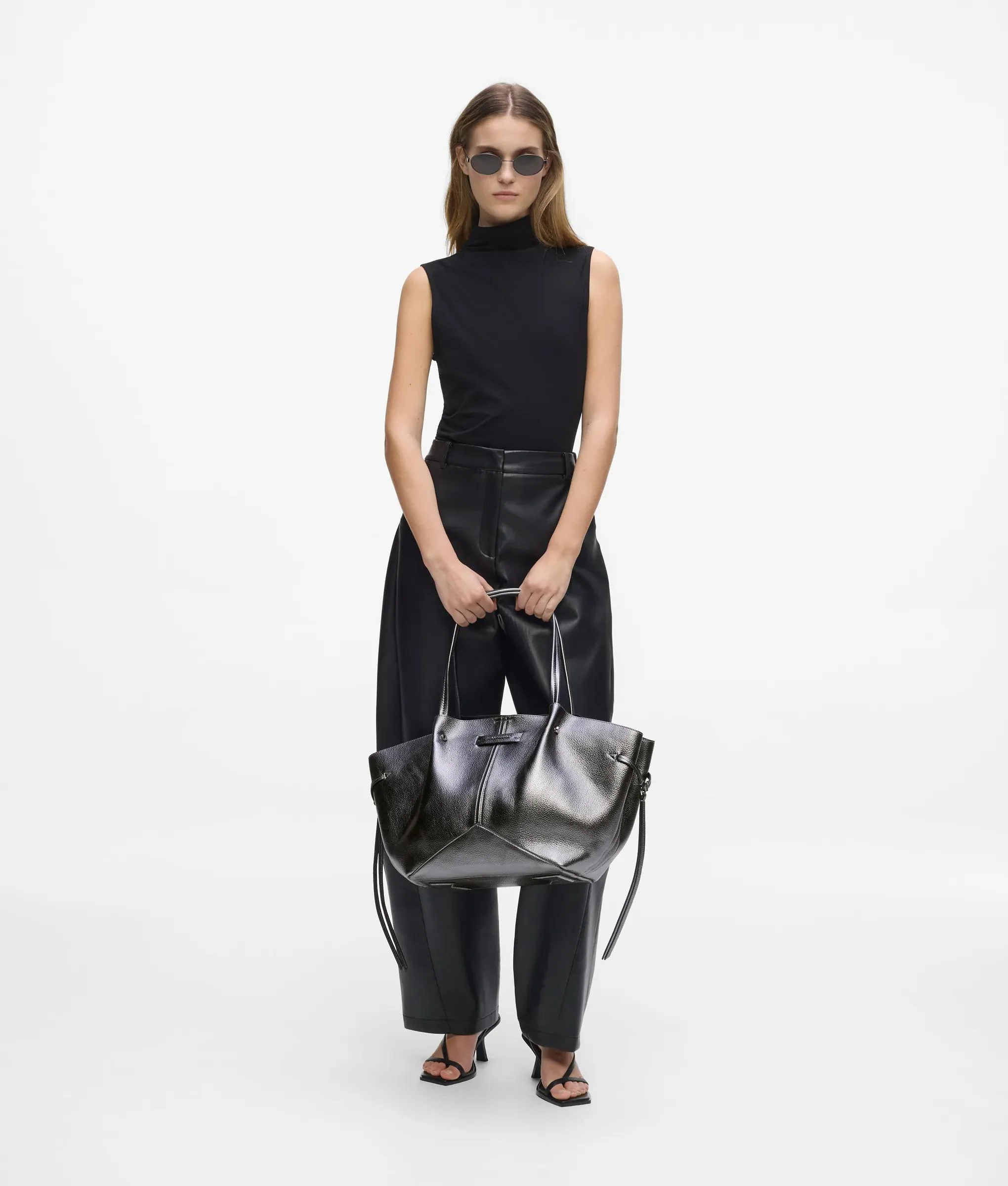 Sac en toile avec détail en métal K/Pierced