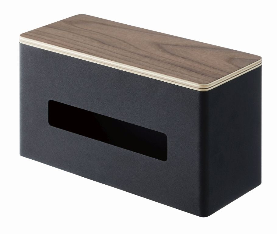 Yamazaki Tissuebox Dubbelzijdig - Rin - Bruin