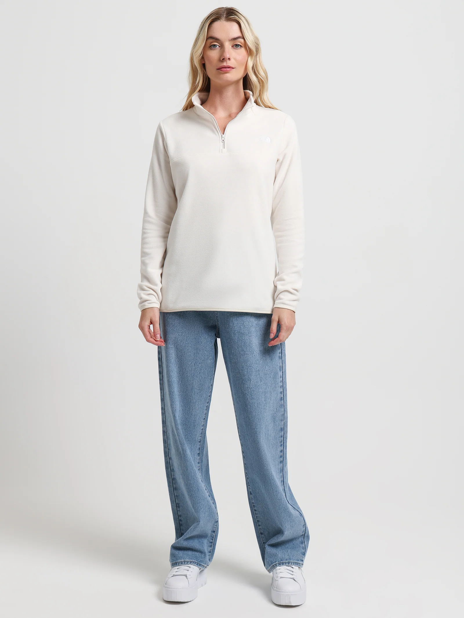 TKA Glacier 1/4 Zip Pull-Over Fleece Sweater