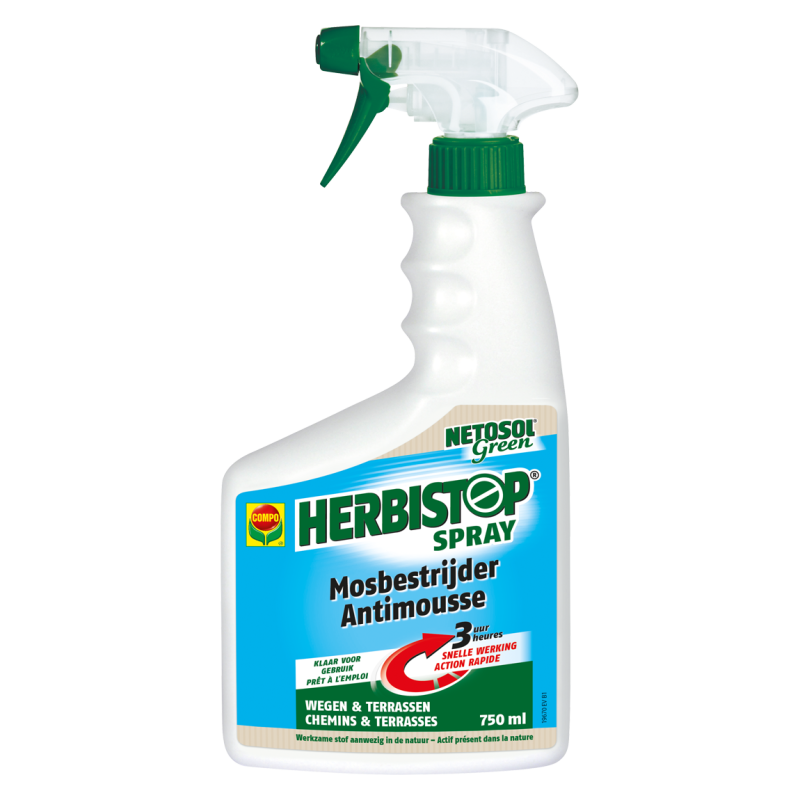 Anti-mousse Herbistop Spray prêt-à-l'emploi 0,75 L COMPO