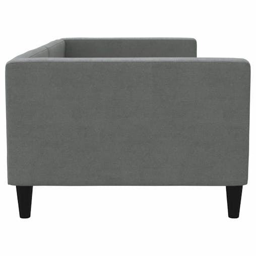 NNEVL Day Bed Dark Grey 90x190 cm Fabric