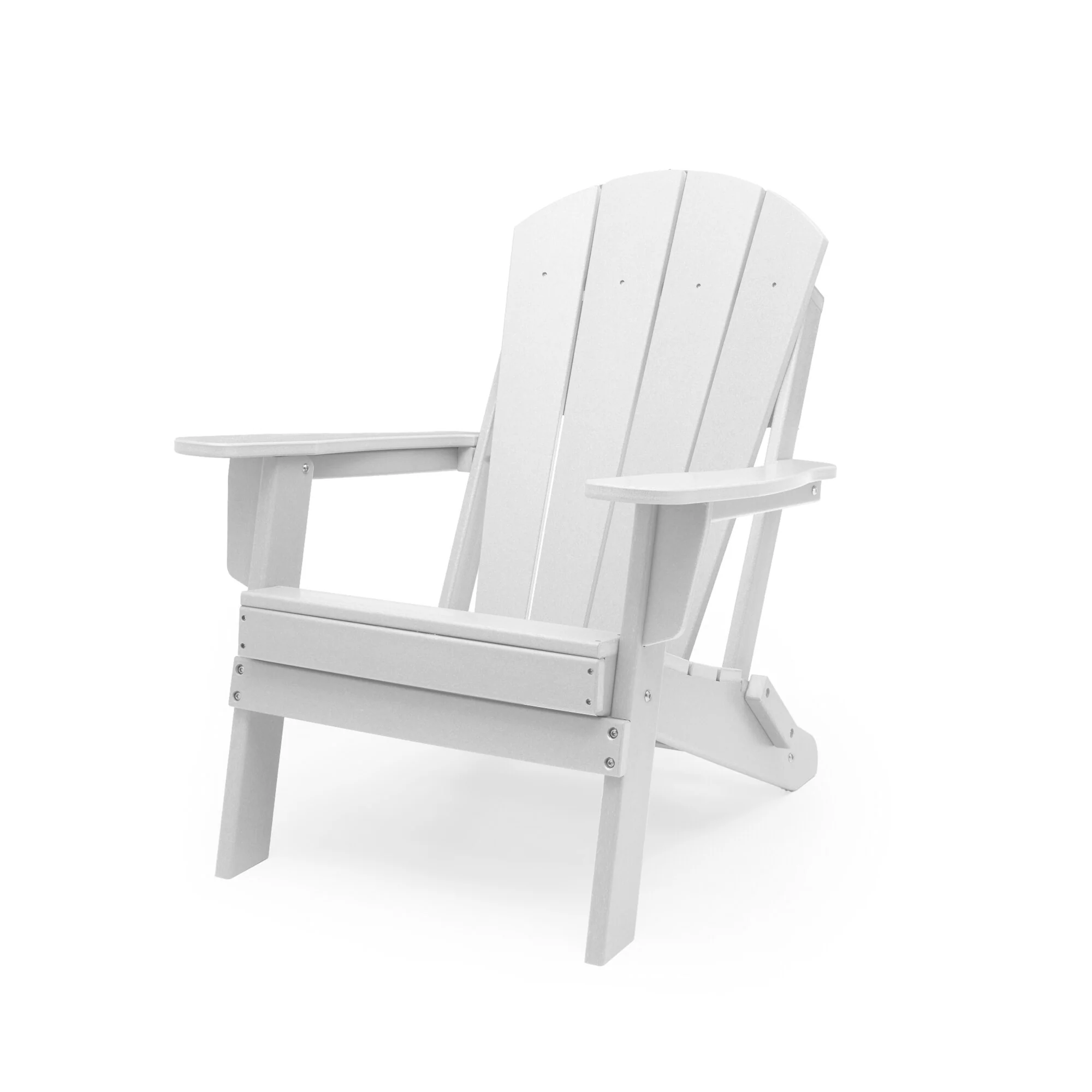 Kamas 4 Piece HDPE Outdoor Traditional Adirondack Chairs