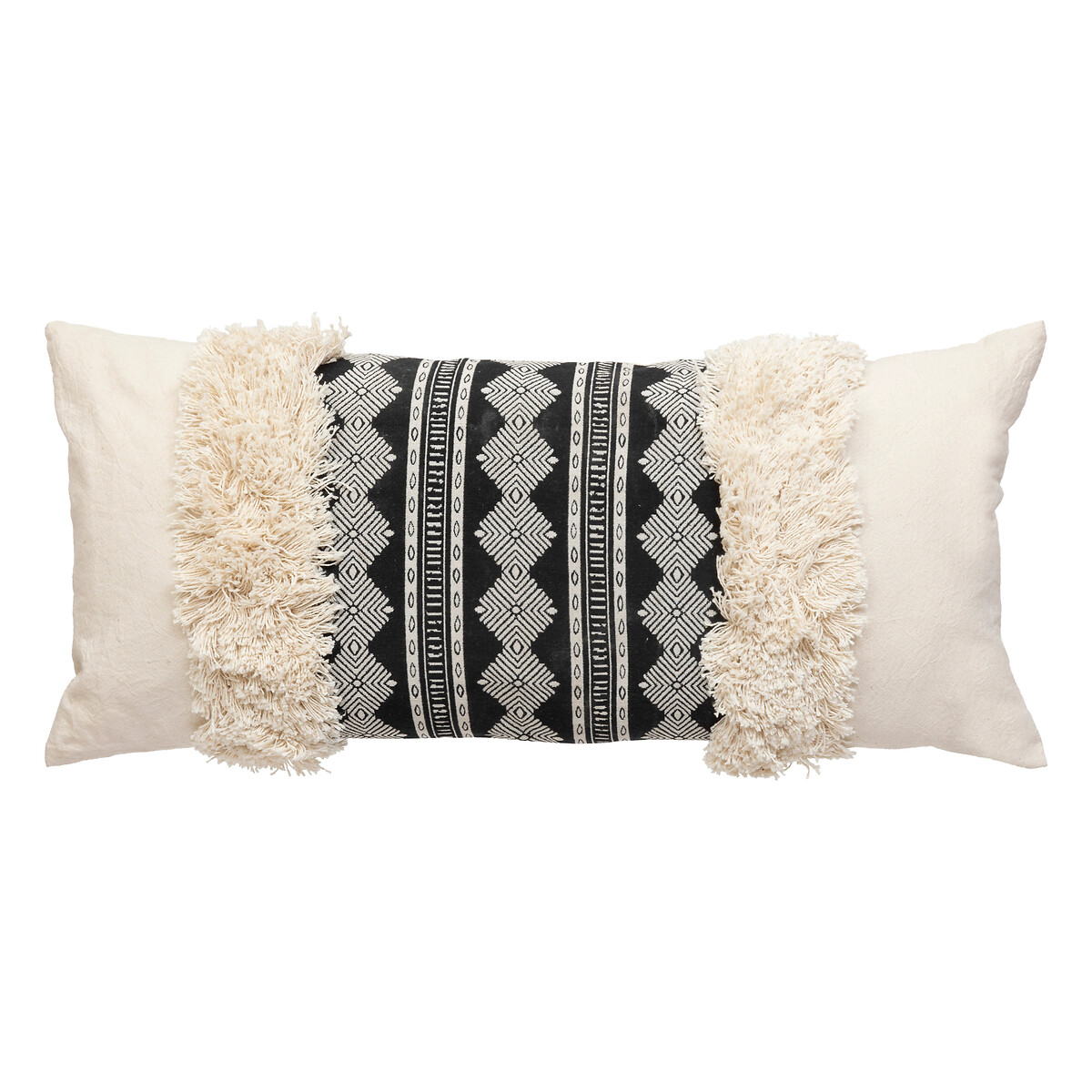 Jacquard cushion "Inuit dreams" Khaki green, 45x45 cm