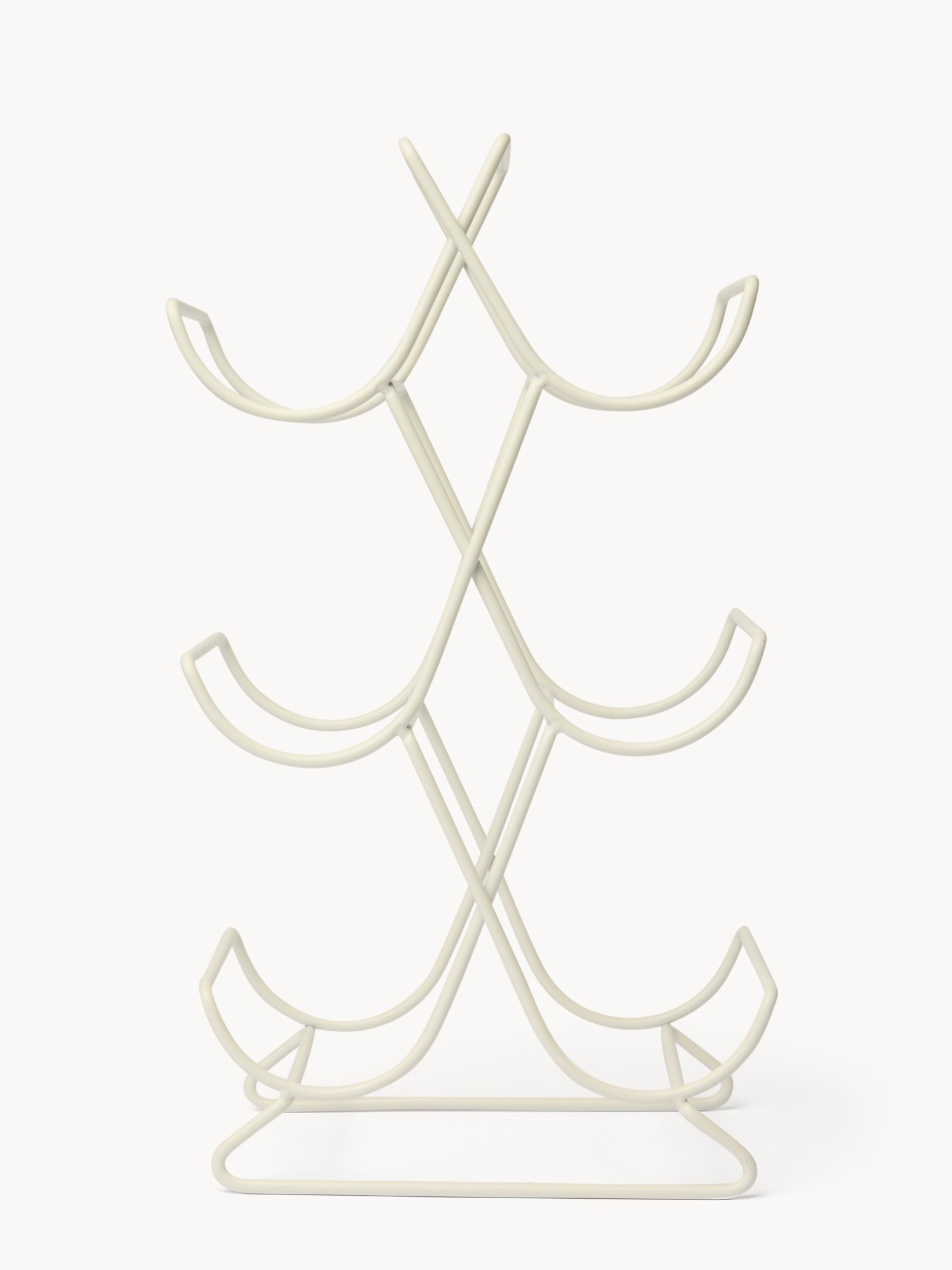 Porta bottiglie in ferro smaltato - Prezzo di lancio