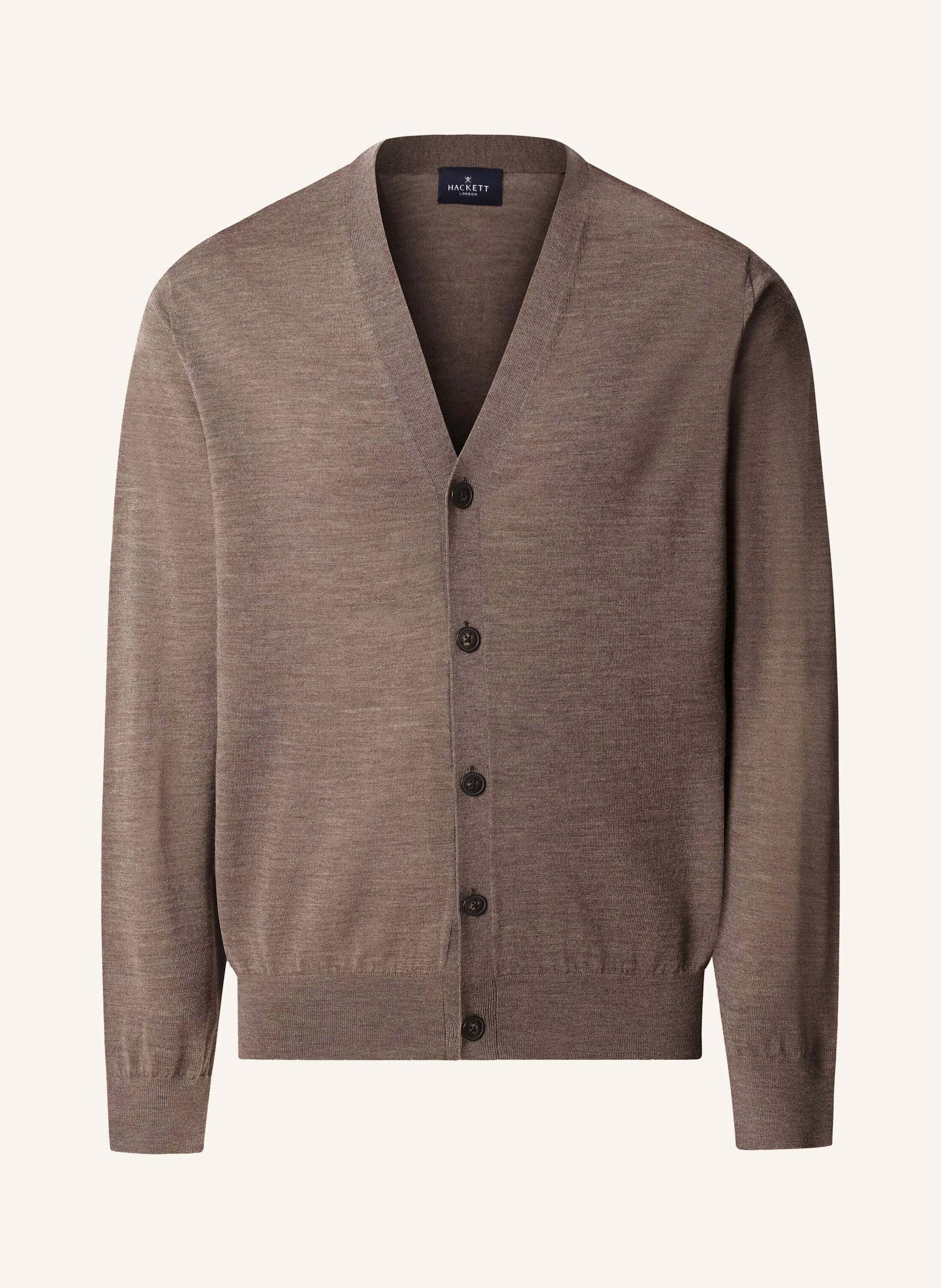 HACKETT LONDON Strickjacken Cardigan ESS MERINO CARDIGAN