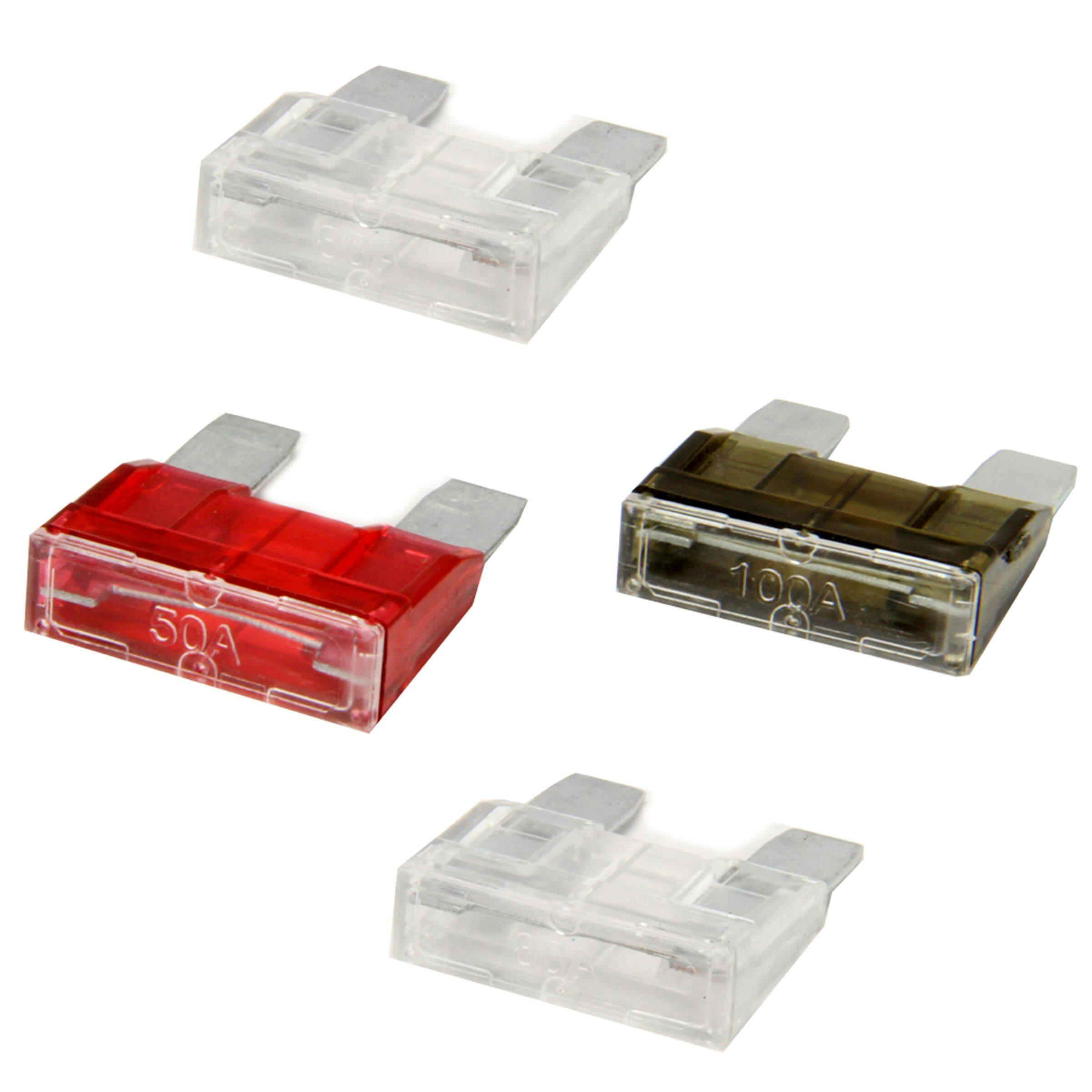 Scosche High Power Maxi Fuse Set, with 40-Amp Maxi-Fuse, 4-pk