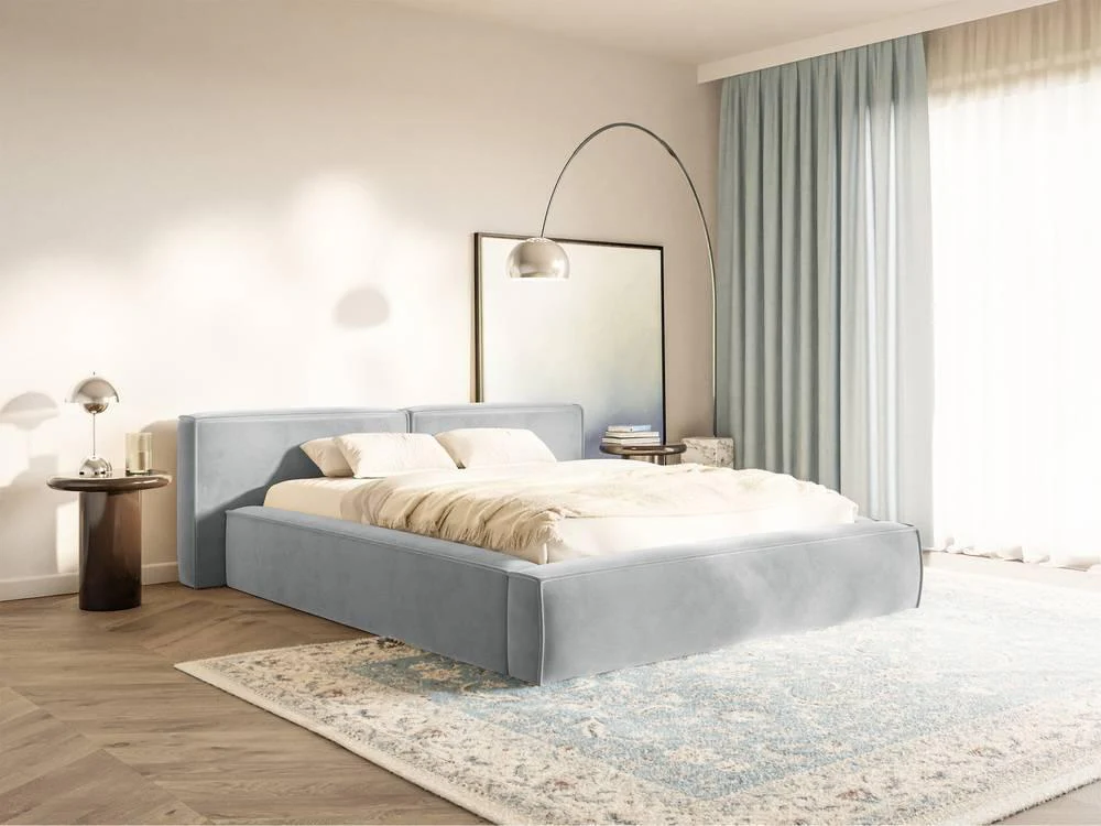 Bedframe Remera laag velvet 180 x 200 cm