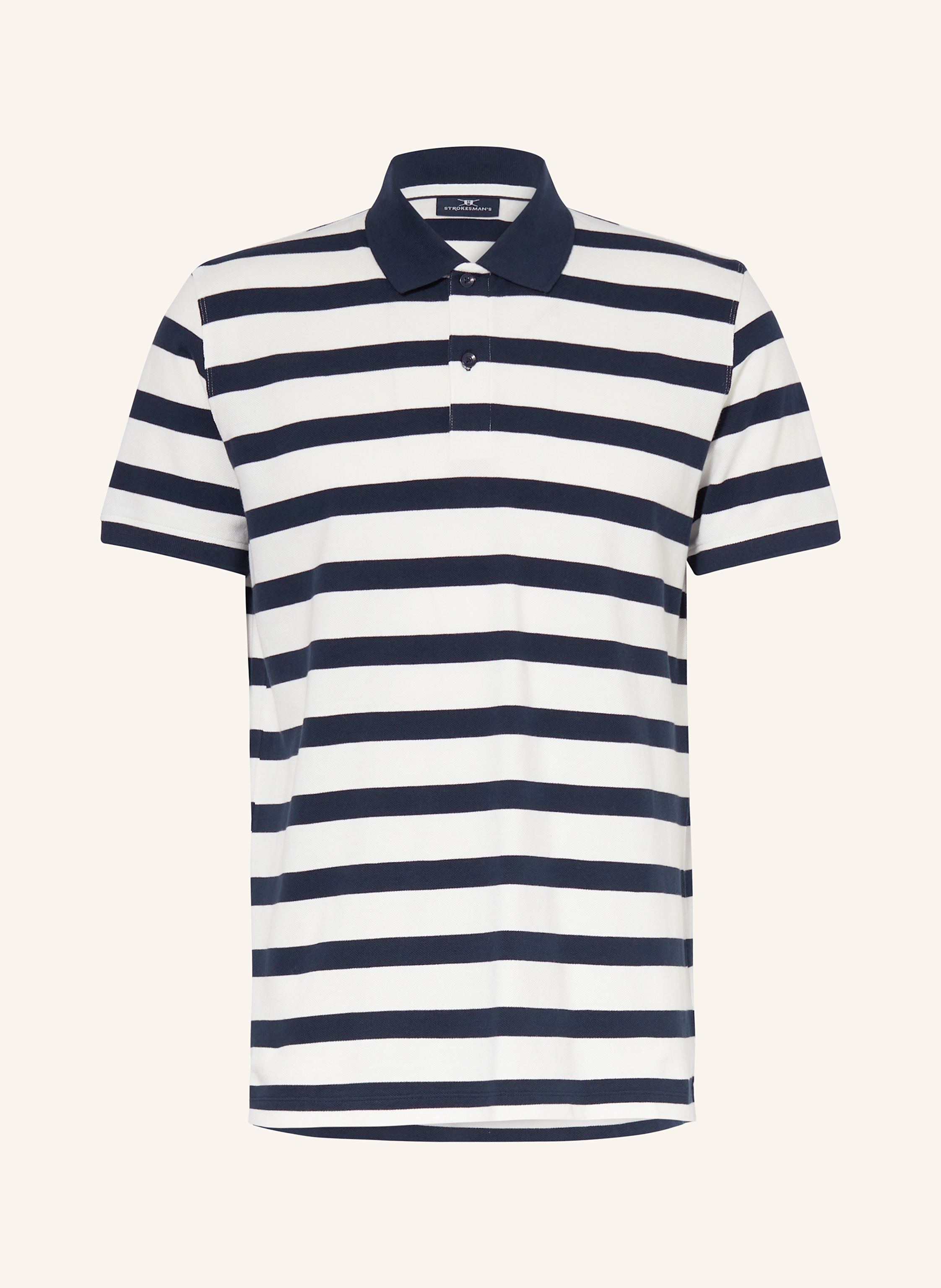 STROKESMAN'S Piqué-Poloshirt