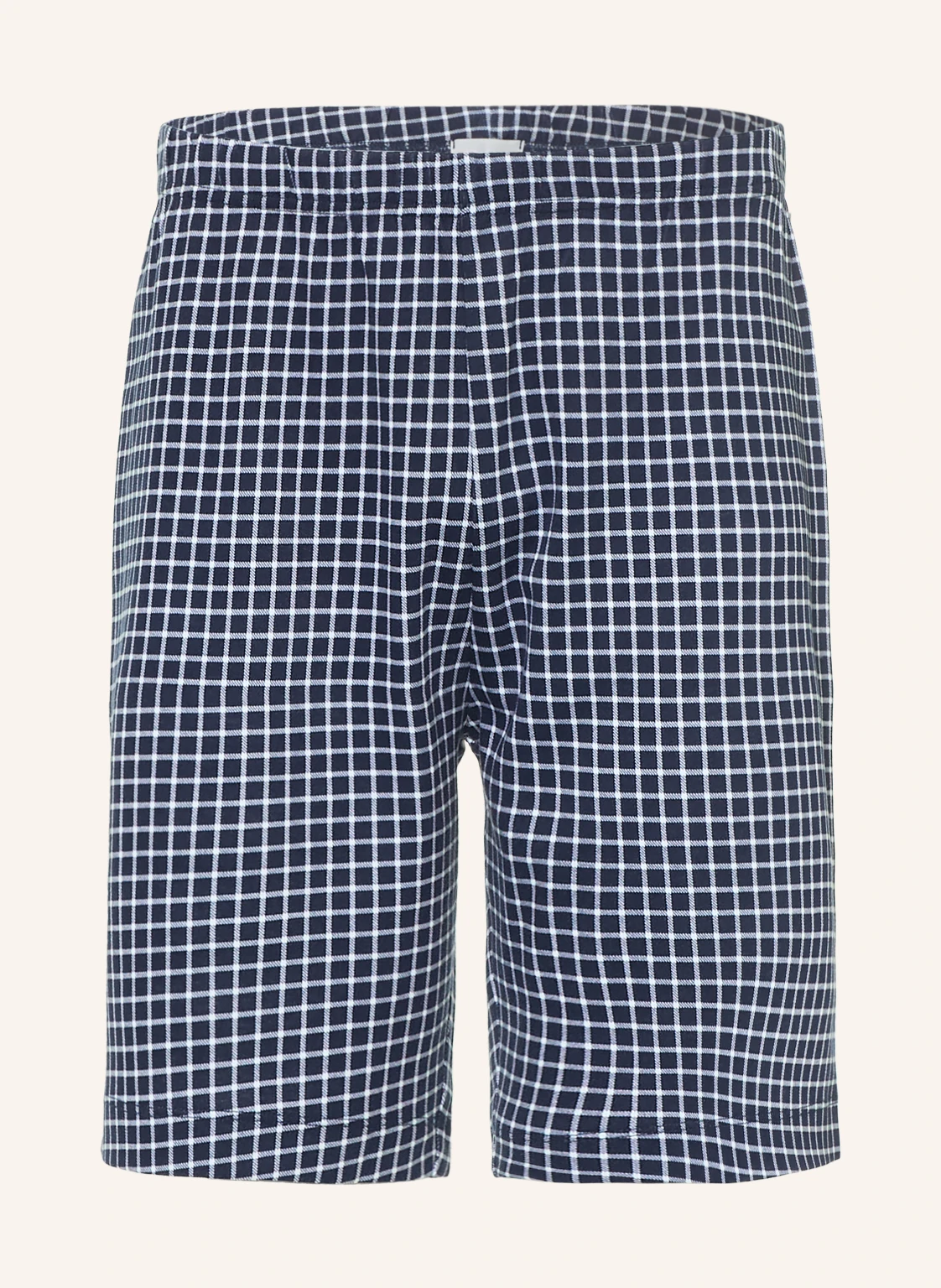 mey Schlafshorts Serie WHITE CHECK