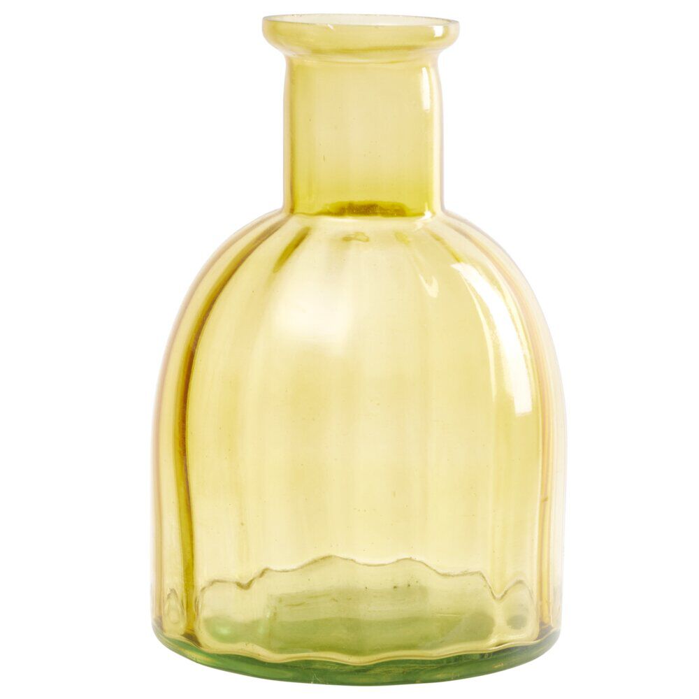 Vase en verre coloré H16cm