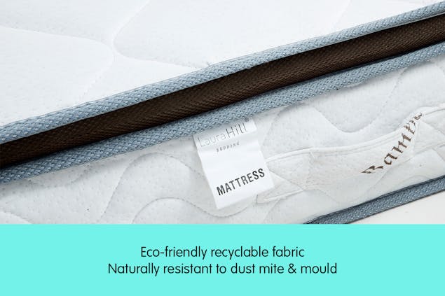 NNEDPE Laura Hill Premium King Single Mattress with Euro Top Layer - 32cm