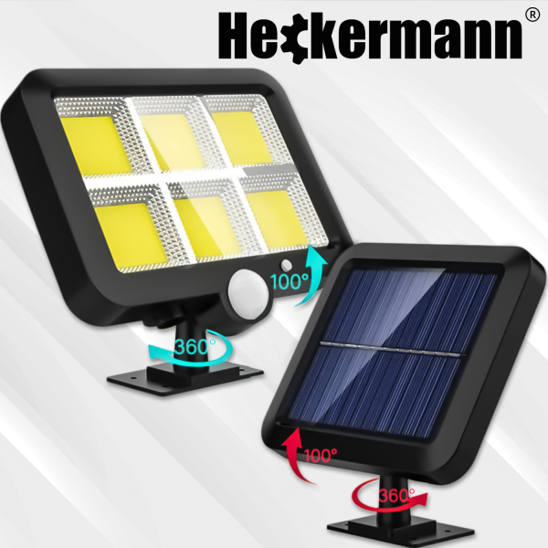 Lampa solarna zewnętrzna Heckermann FX-584