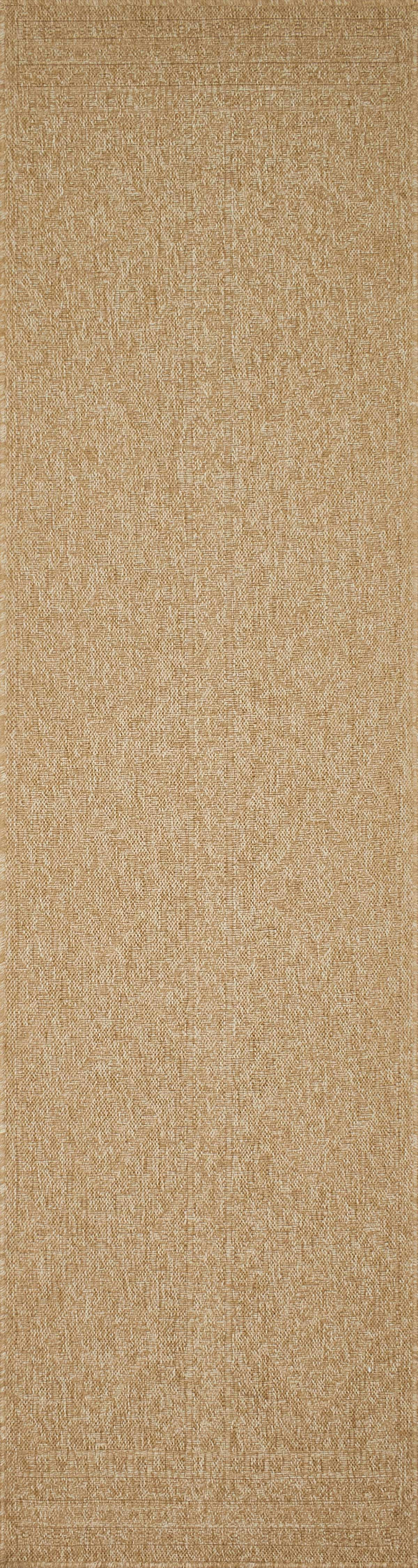 NATURE - Tapis intérieur/extérieur aspect jute effet sisal à poils ras 60x180
