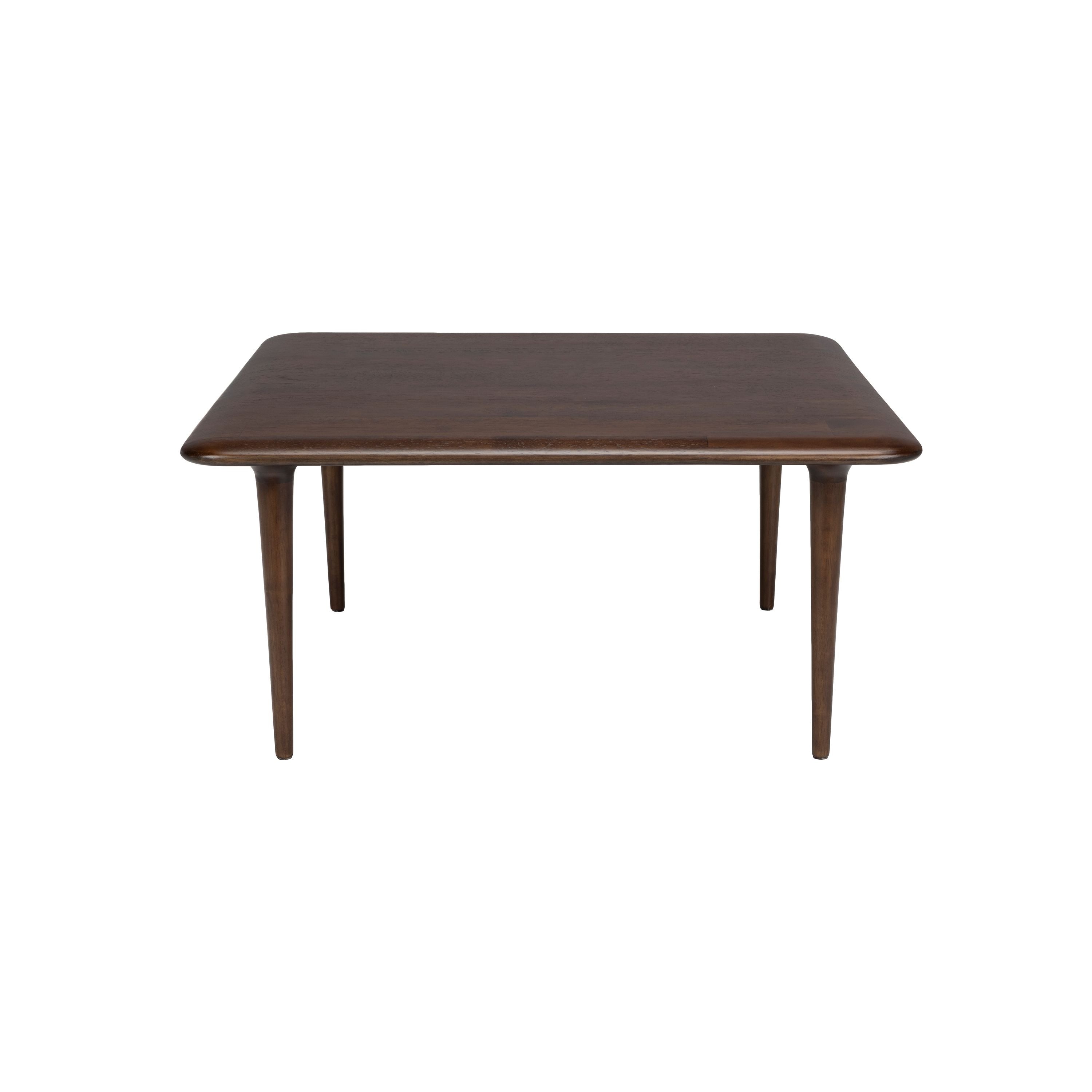 Dutchbone Elroy Salontafel 70x70 cm Hout Walnootkleur Bruin