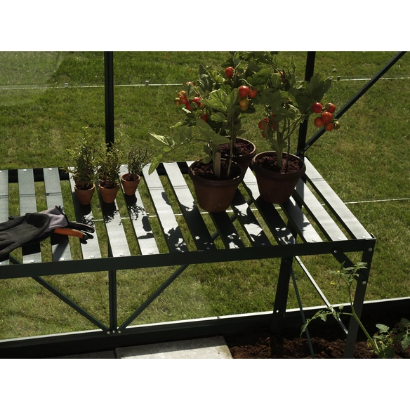 Pflanztisch, BxL: 53,76 x 121 cm, Aluminium
