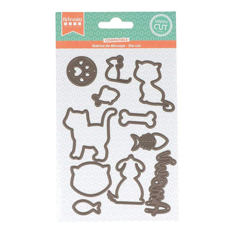 ANIMAUX - Matrice de découpe animaux de compagnie