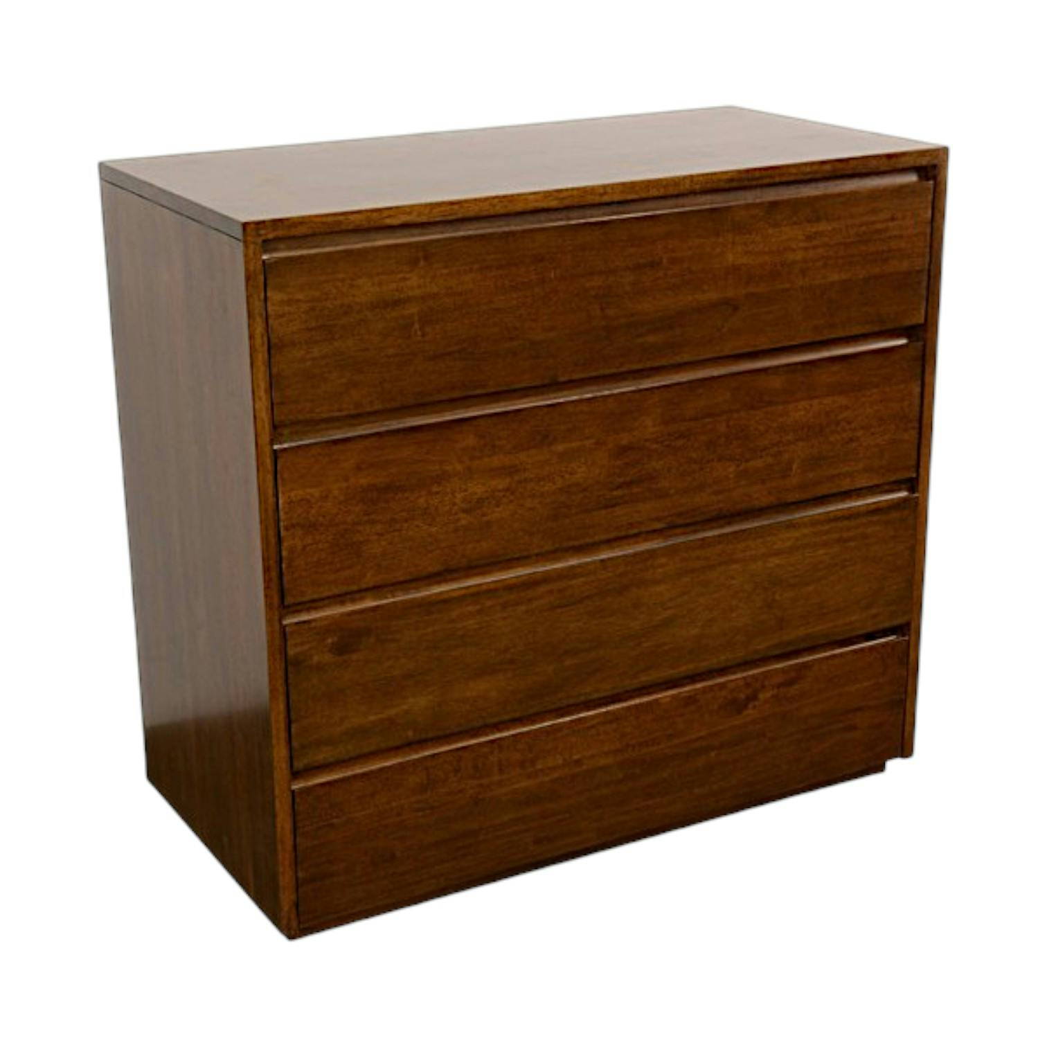Commode Hévéa 4 tiroirs 90x45x86cm BALTIC